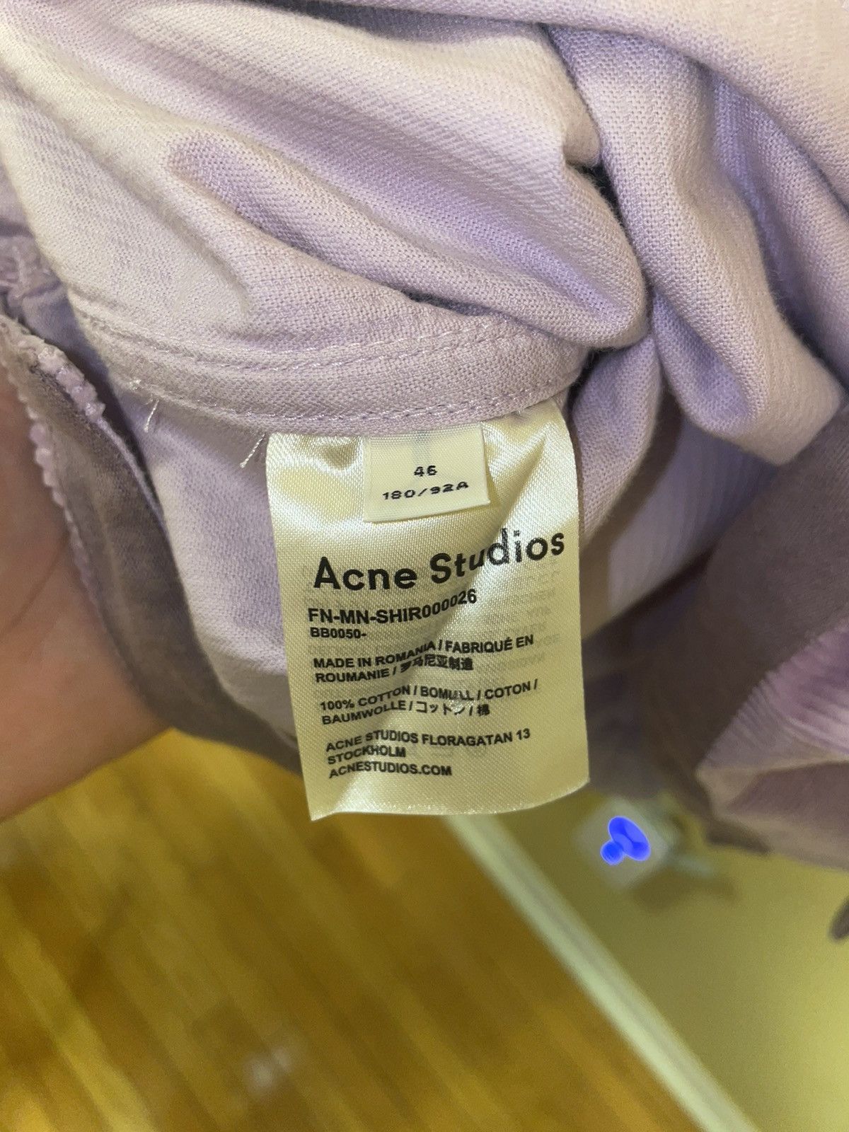 Acne Studios Acne Studios Corduroy Over Shirt Size US S / EU 44-46 / 1 - 5 Thumbnail