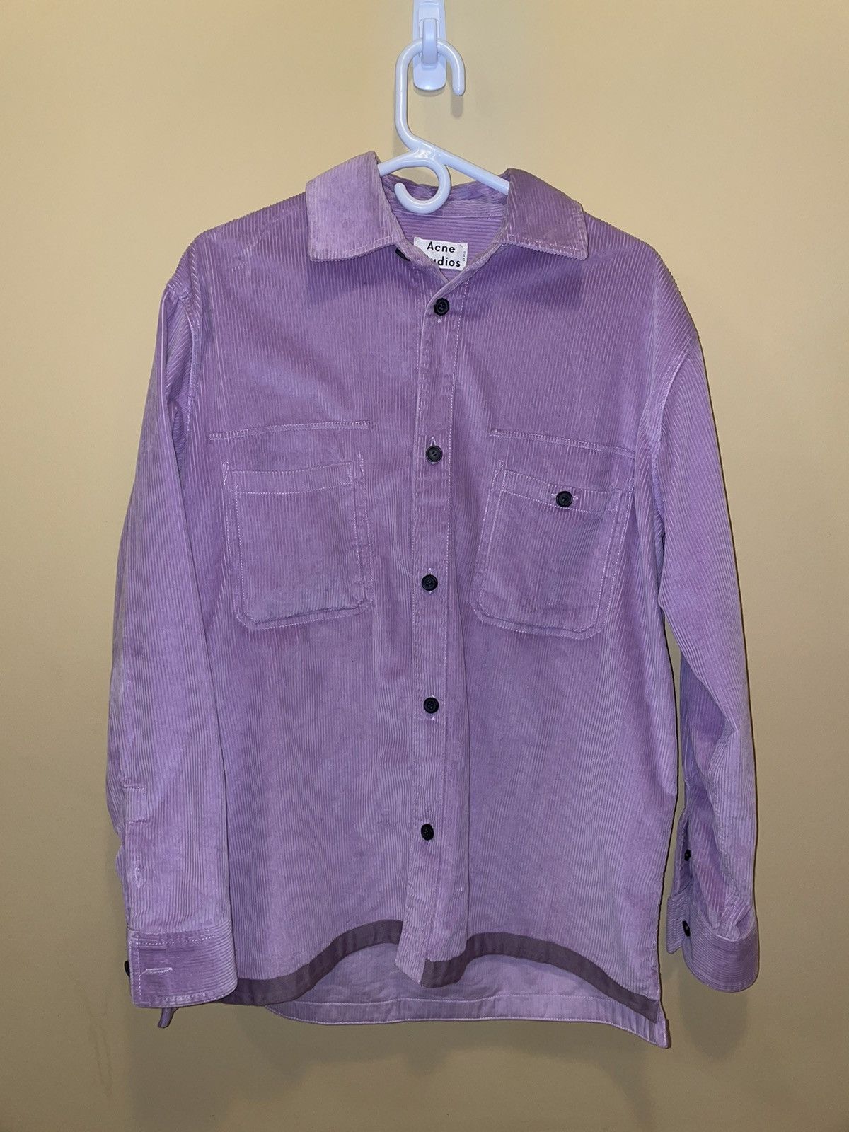 Acne Studios Acne Studios Corduroy Over Shirt Size US S / EU 44-46 / 1 - 1 Thumbnail