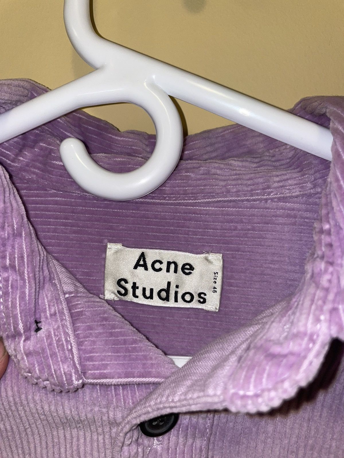 Acne Studios Acne Studios Corduroy Over Shirt Size US S / EU 44-46 / 1 - 2 Thumbnail