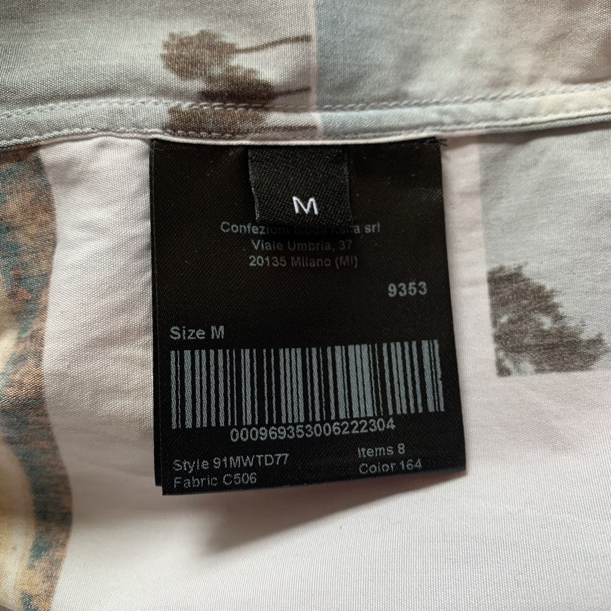 Calvin Klein 205W39NYC Calvin Klein 205w39nyc Vacation Postcard Shirt Size US M / EU 48-50 / 2 - 4 Thumbnail