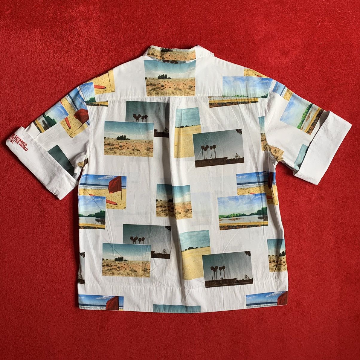 Calvin Klein 205W39NYC Calvin Klein 205w39nyc Vacation Postcard Shirt Size US M / EU 48-50 / 2 - 2 Thumbnail