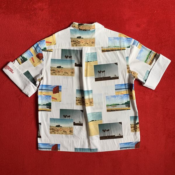 calvin klein postcard vacation shirt