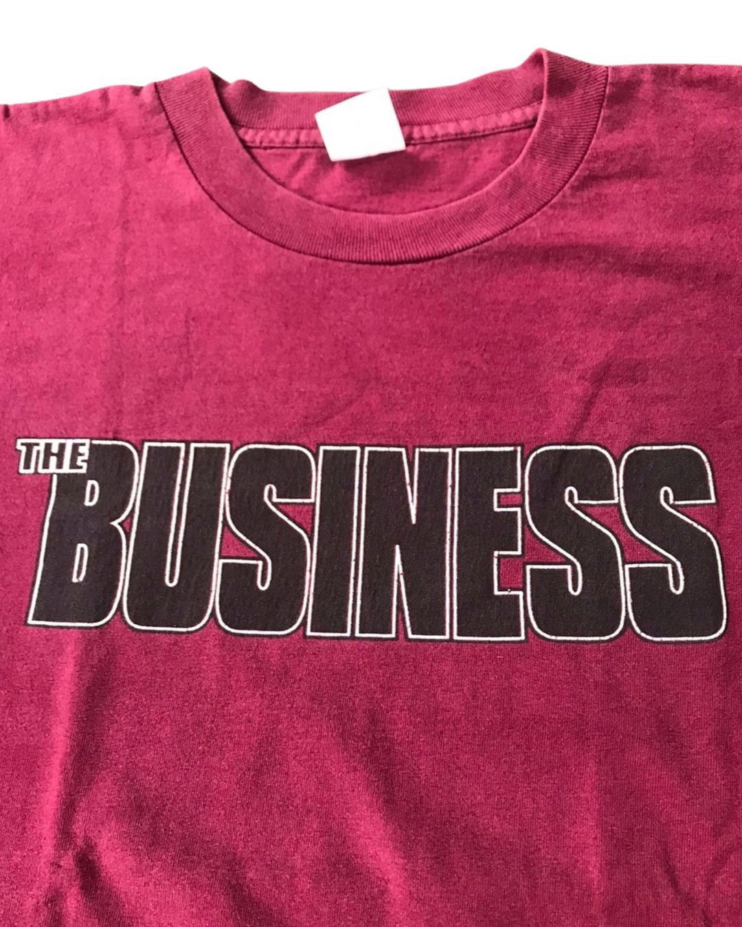 Band Tees × Vintage Vintage The Business Punk Band T-Shirt Rare 90s Size US L / EU 52-54 / 3 - 2 Thumbnail