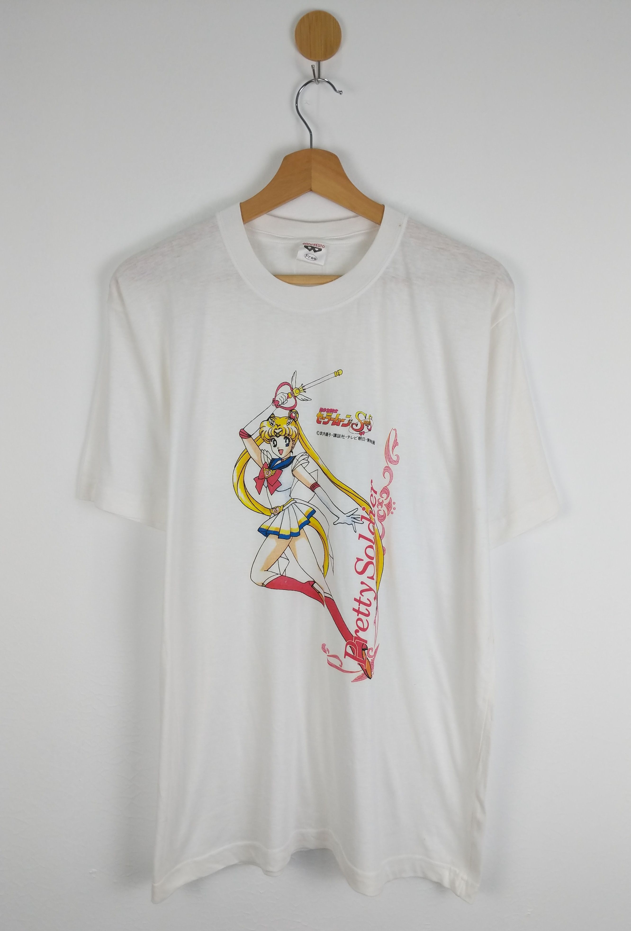 Vintage Vintage Sailormoon Pretty Soldier shirt 90s Size US L / EU 52-54 / 3 - 1 Thumbnail