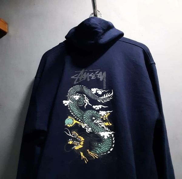 Stussy store dragon hoodie