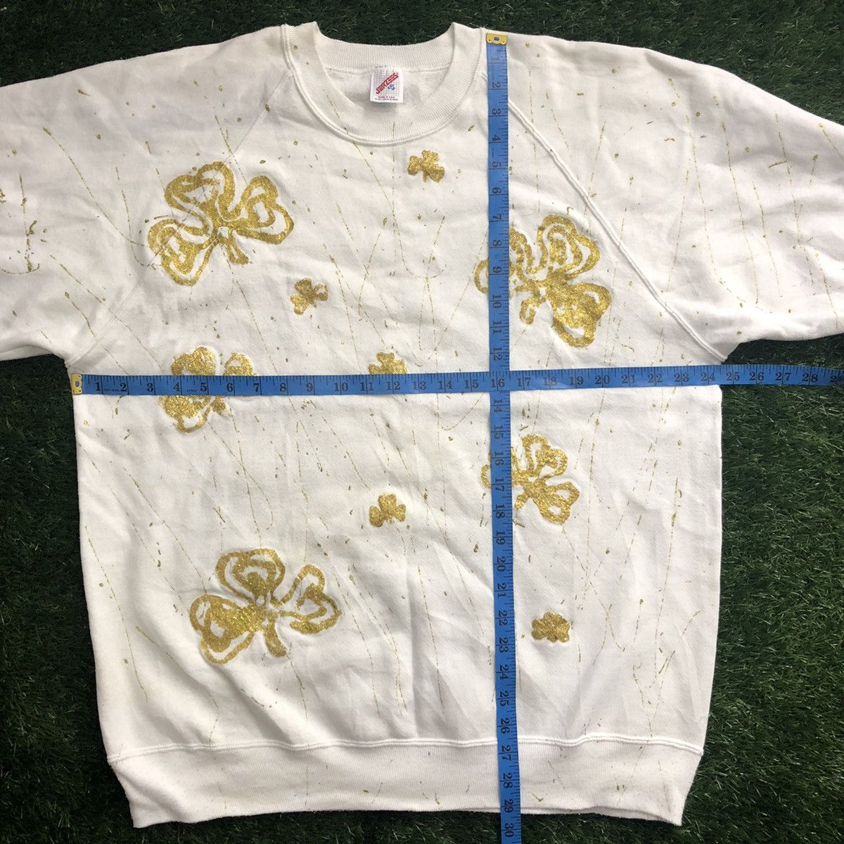 Jerzees × Vintage Vintage Jerzees Crewneck Sweatshirt Made in Usa Nice Design Size US M / EU 48-50 / 2 - 7 Thumbnail