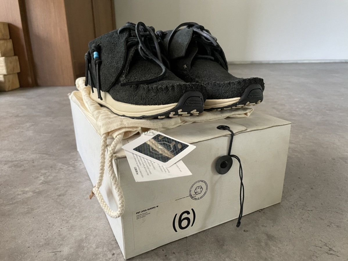 Visvim Visvim FBT Black Suede 7 Womens Size US 7 / EU 40 - 1 Thumbnail