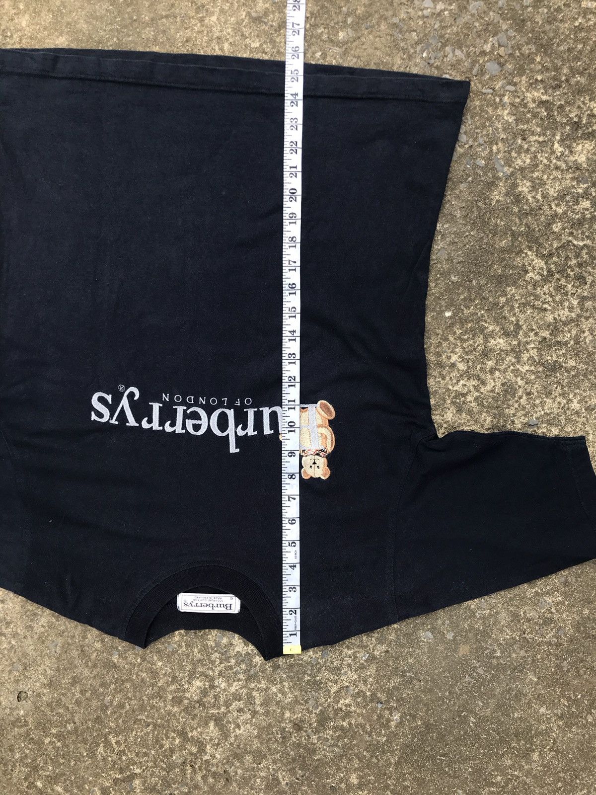 Burberry × Vintage VINTAGE BURBERRYS BEAR EMBOIRED SPELLOUT TSHIRT Size US M / EU 48-50 / 2 - 5 Thumbnail