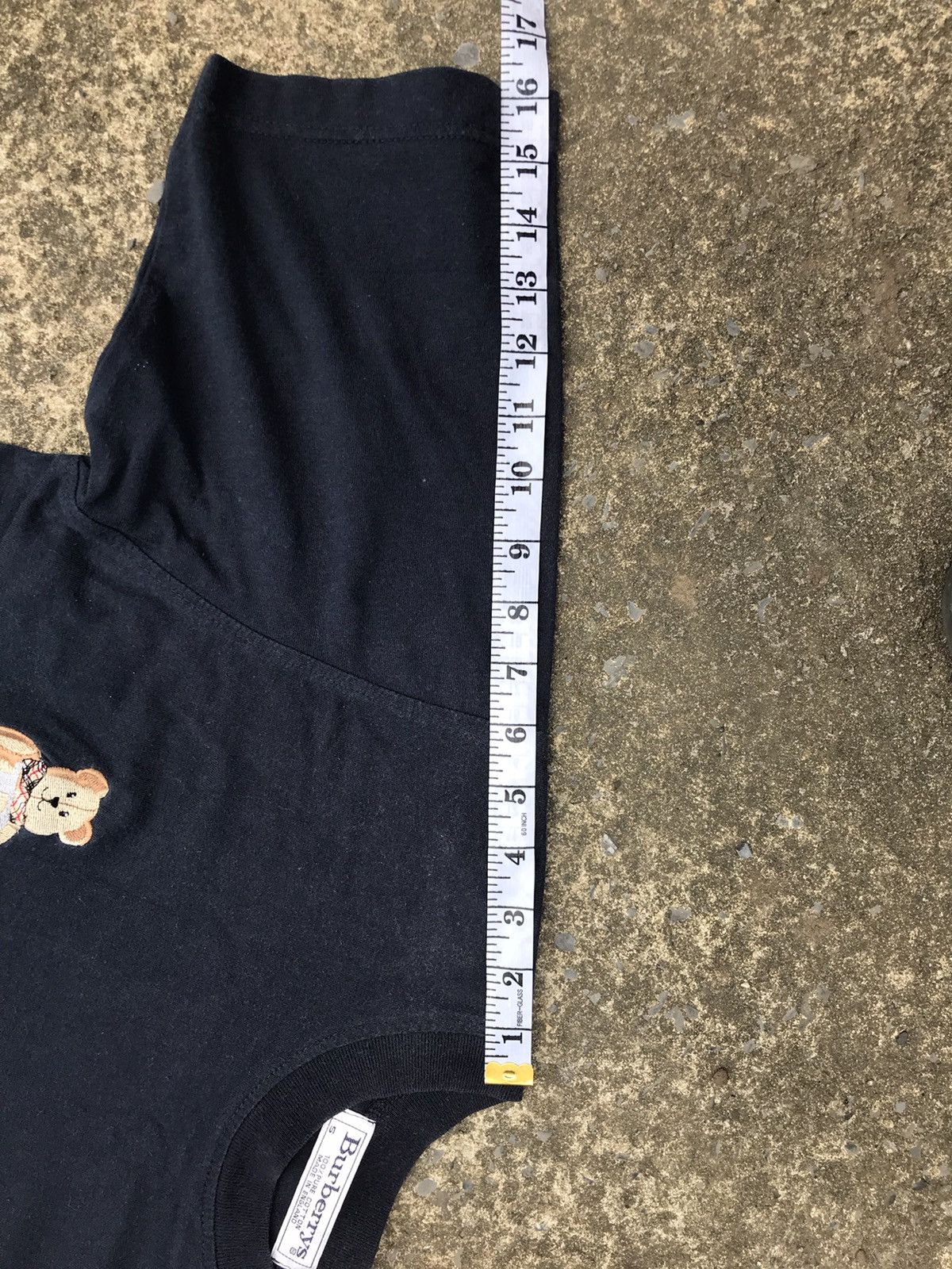 Burberry × Vintage VINTAGE BURBERRYS BEAR EMBOIRED SPELLOUT TSHIRT Size US M / EU 48-50 / 2 - 6 Thumbnail