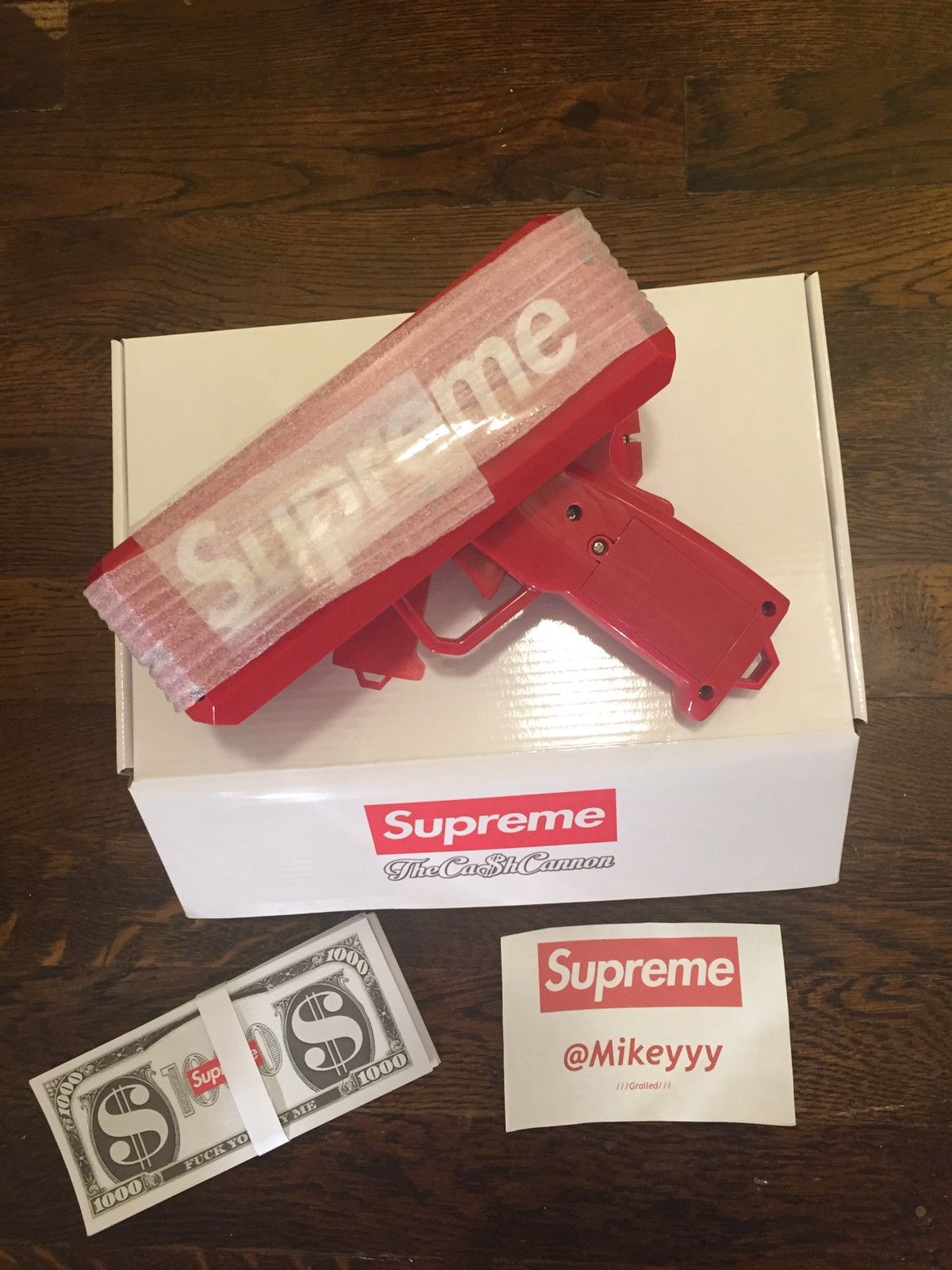 Supreme CashCannon Cash Gun