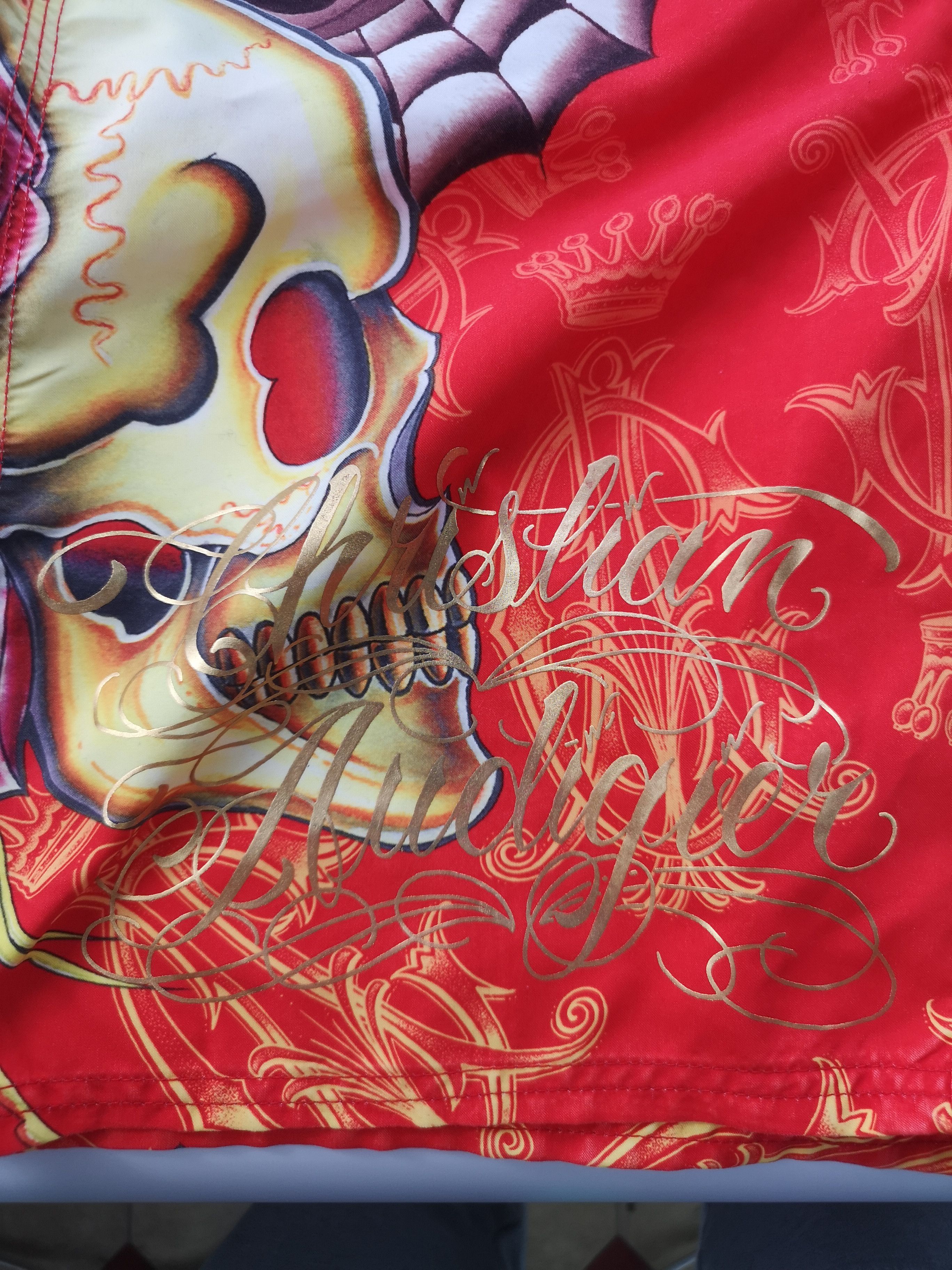 Christian Audigier Christian Audigier Shorts Drip Size US 32 / EU 48 - 8 Thumbnail