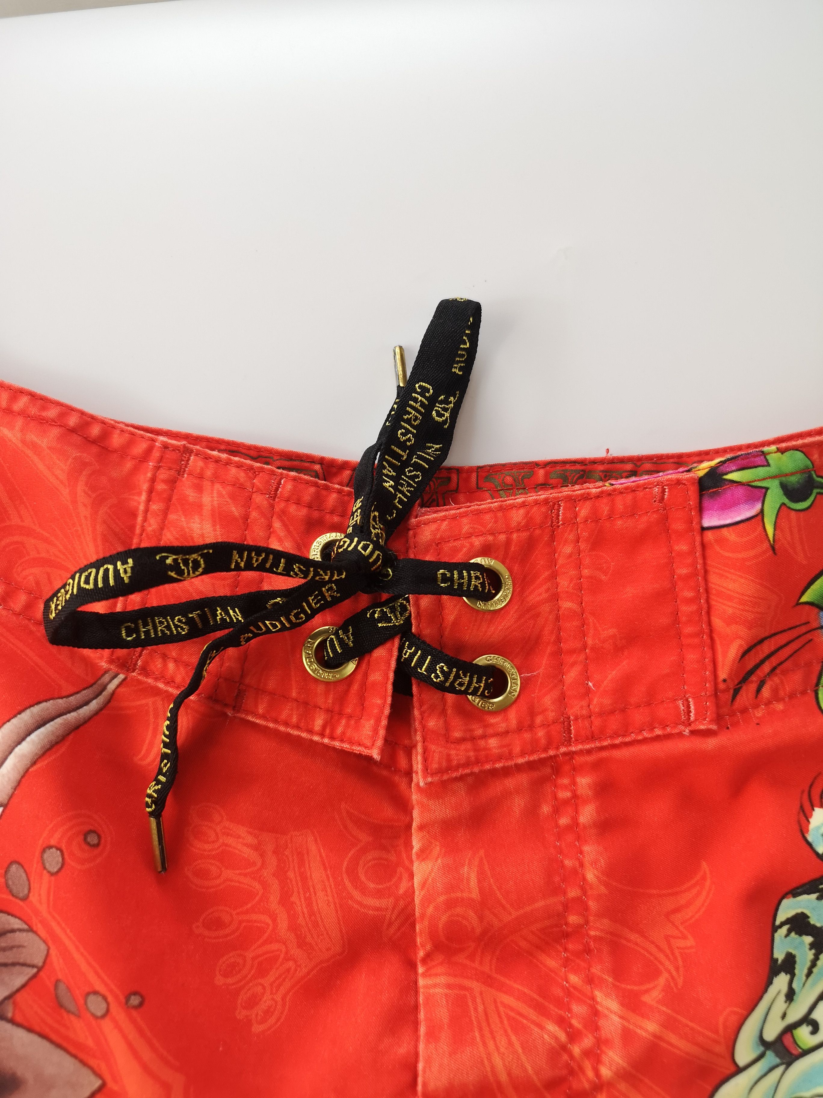 Christian Audigier Christian Audigier Shorts Drip Size US 32 / EU 48 - 6 Thumbnail