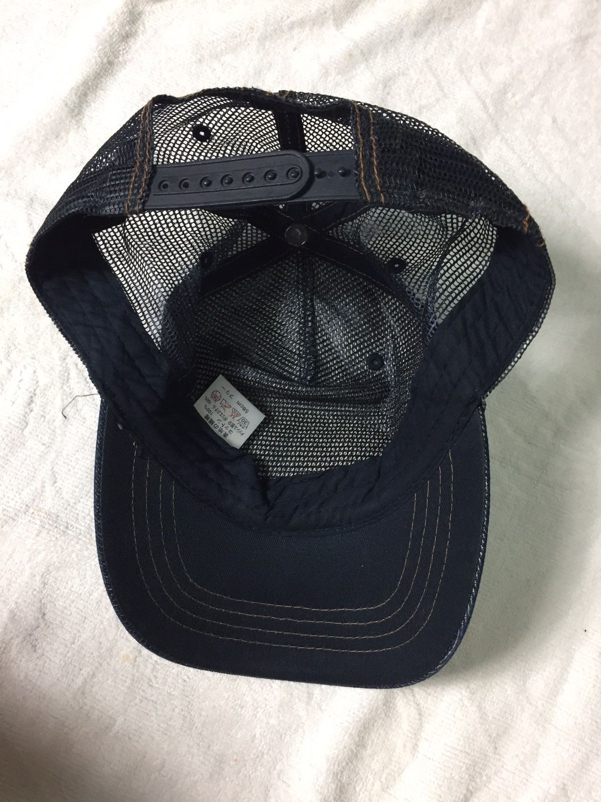 Von Dutch Travis Scott Blue Denim Von Dutch Trucker Cap Size ONE SIZE - 5 Thumbnail