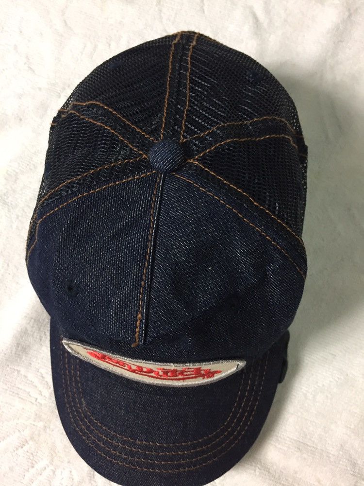 Von Dutch Travis Scott Blue Denim Von Dutch Trucker Cap Size ONE SIZE - 4 Thumbnail