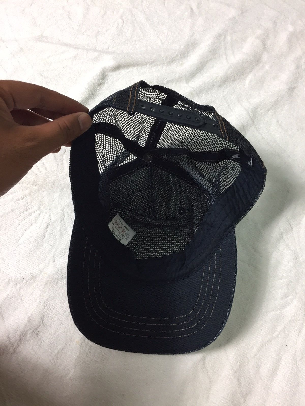 Von Dutch Travis Scott Blue Denim Von Dutch Trucker Cap Size ONE SIZE - 6 Thumbnail
