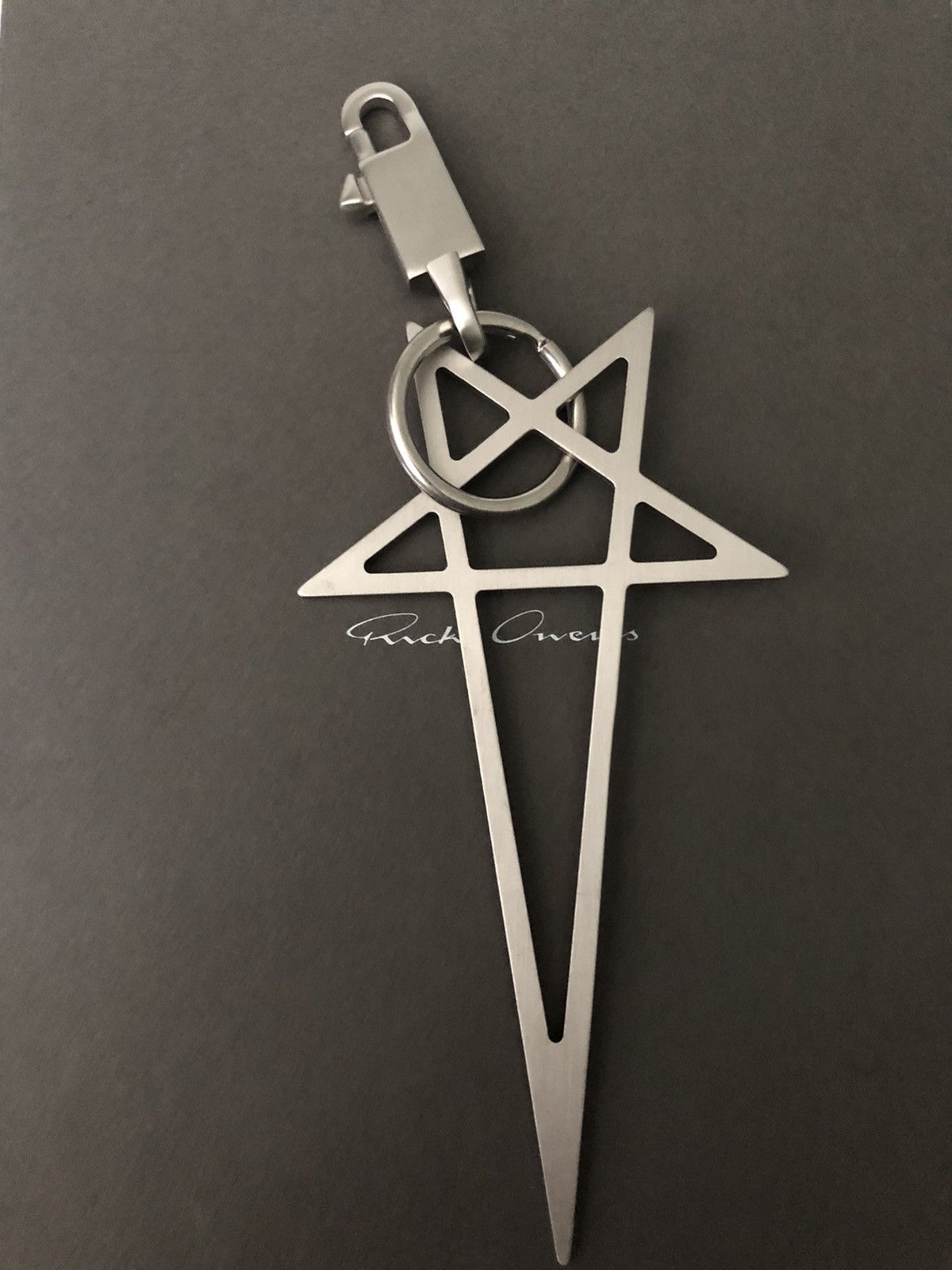 Rick Owens Rick Owens Pentagram Keychain | Grailed