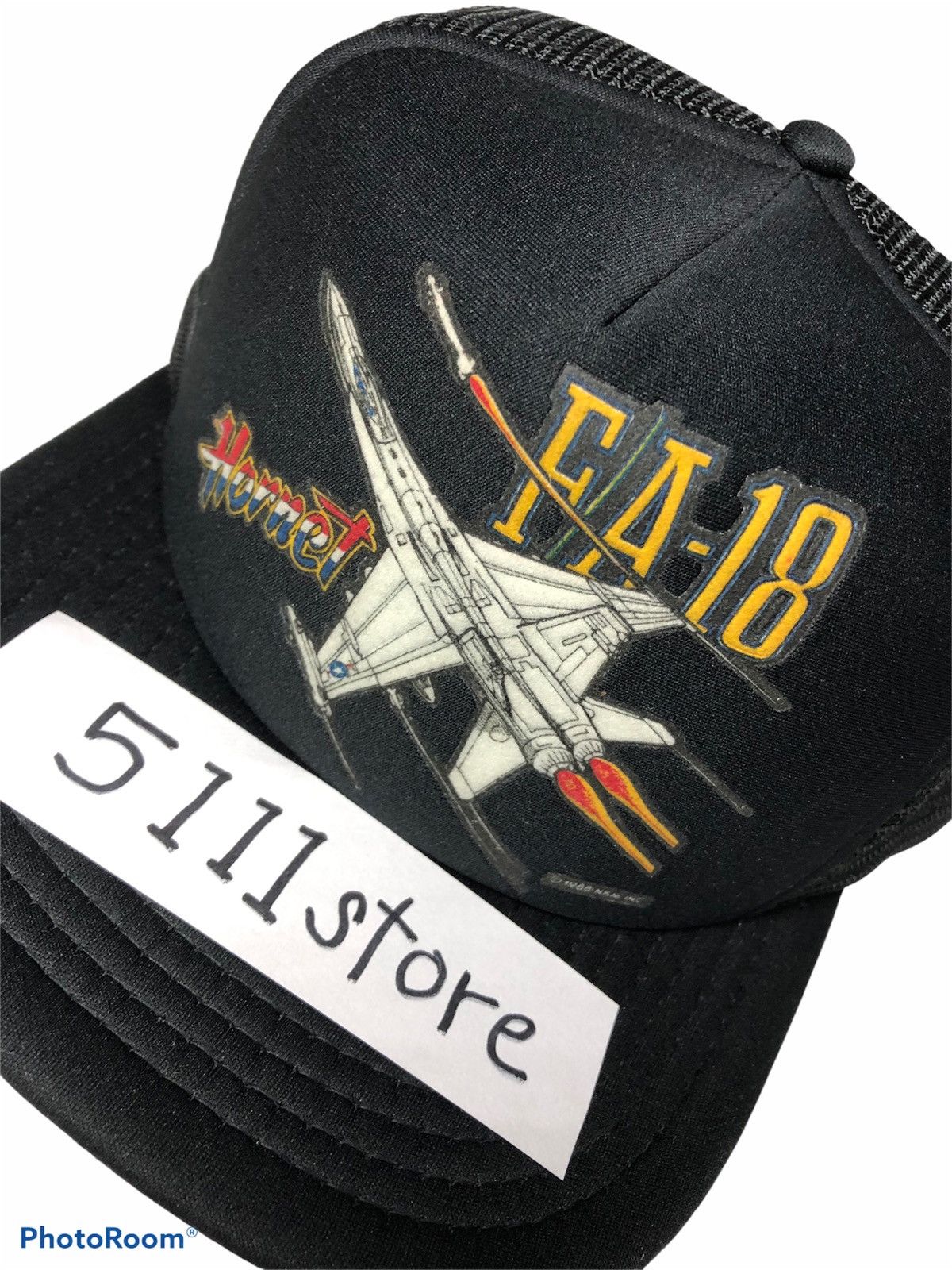 Vintage Vintage FA 18 hornet trucker Size ONE SIZE - 4 Thumbnail