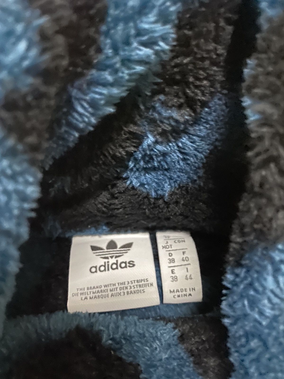 Adidas Adidas Turtle Neck Fleece Sweatshirt Art Design Size US M / EU 48-50 / 2 - 5 Thumbnail