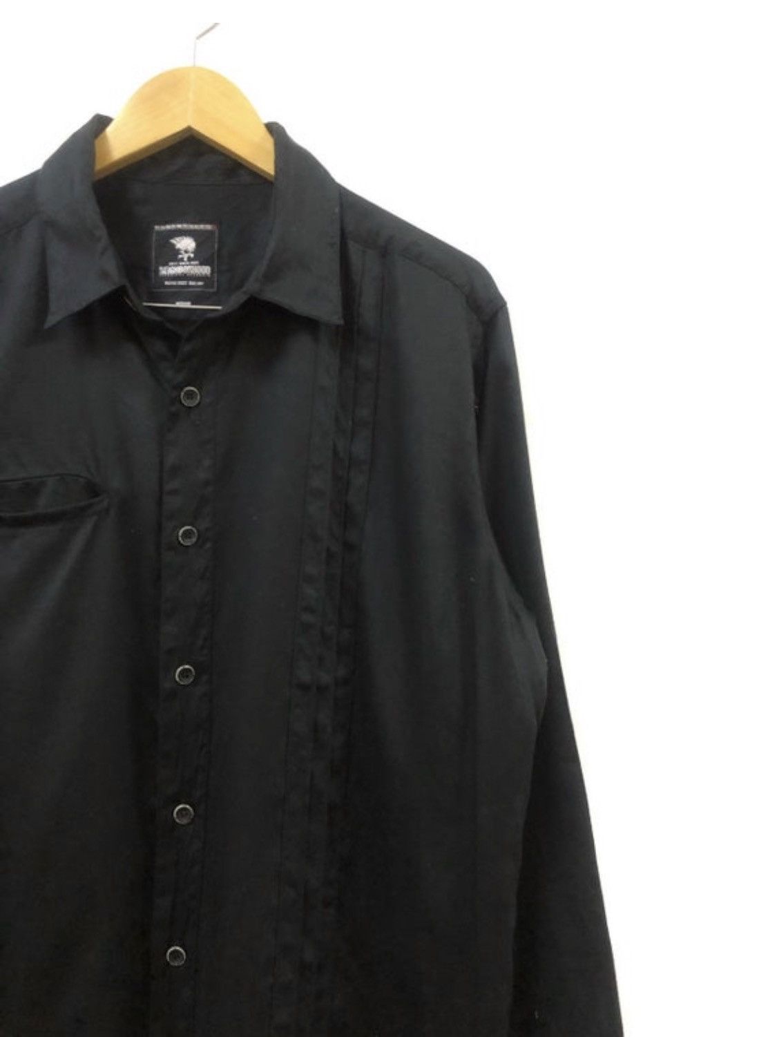 Neighborhood × Wtaps Neighborhood 2004 Asymmetric Shirt Button Down Rayon Design Size US M / EU 48-50 / 2 - 6 Thumbnail