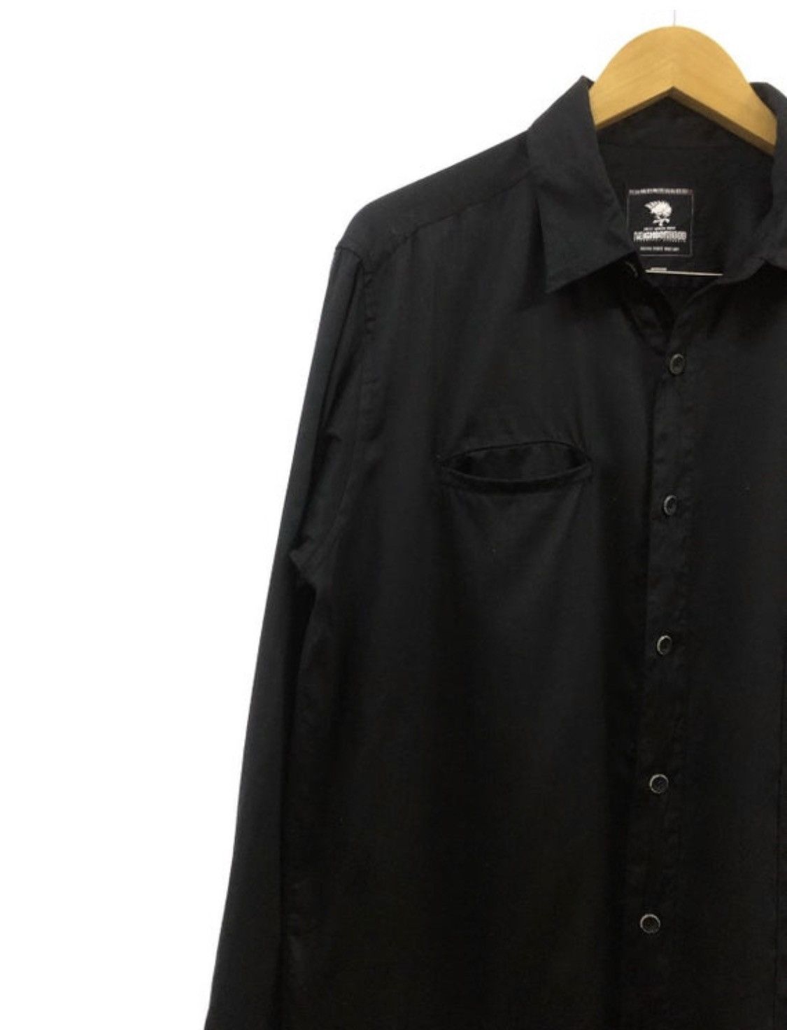 Neighborhood × Wtaps Neighborhood 2004 Asymmetric Shirt Button Down Rayon Design Size US M / EU 48-50 / 2 - 5 Thumbnail