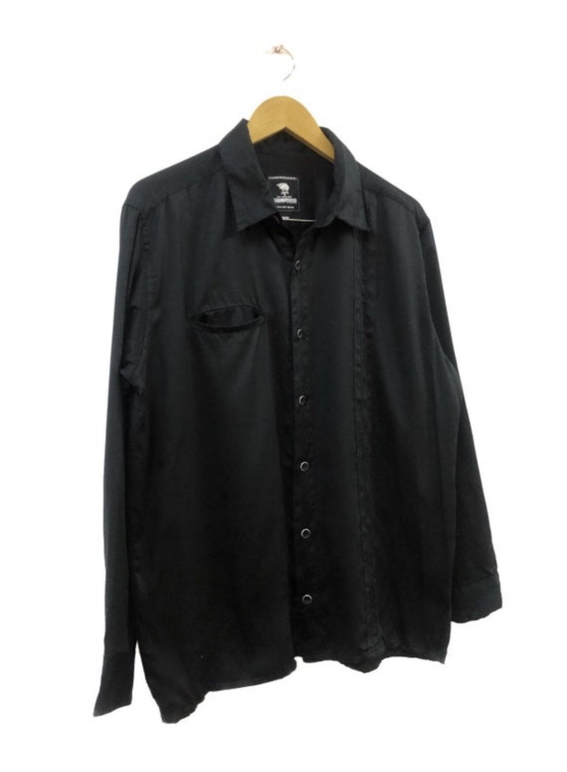 Neighborhood × Wtaps Neighborhood 2004 Asymmetric Shirt Button Down Rayon Design Size US M / EU 48-50 / 2 - 4 Thumbnail