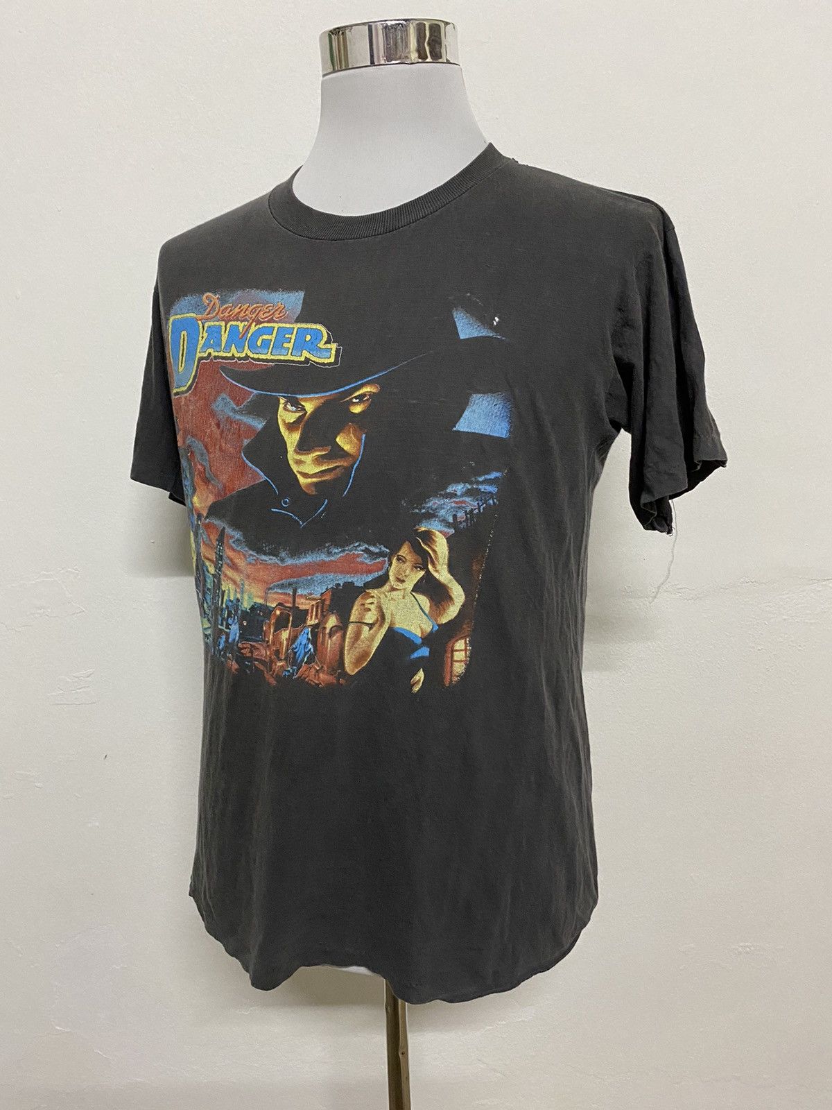 Band Tees × Vintage vintage danger danger band tee Size US L / EU 52-54 / 3 - 4 Thumbnail