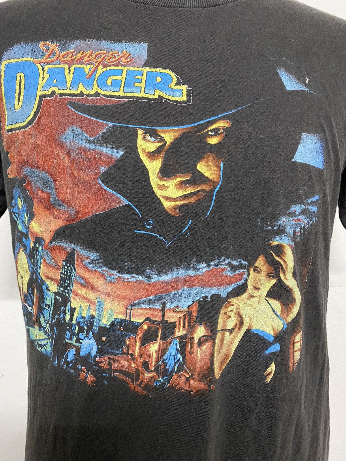 Band Tees × Vintage vintage danger danger band tee Size US L / EU 52-54 / 3 - 7 Thumbnail