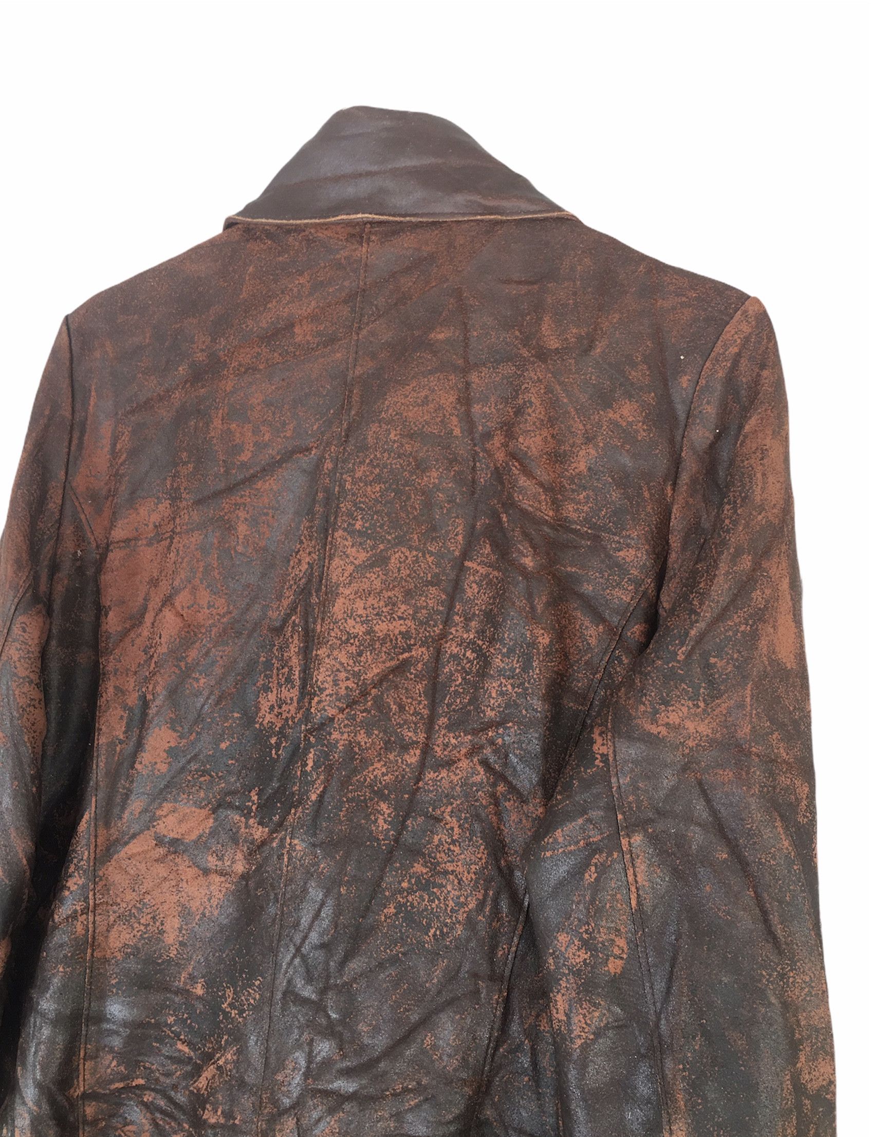 Tornado Mart Vintage distressed leather jacket Size US XXS / EU 40 - 4 Thumbnail