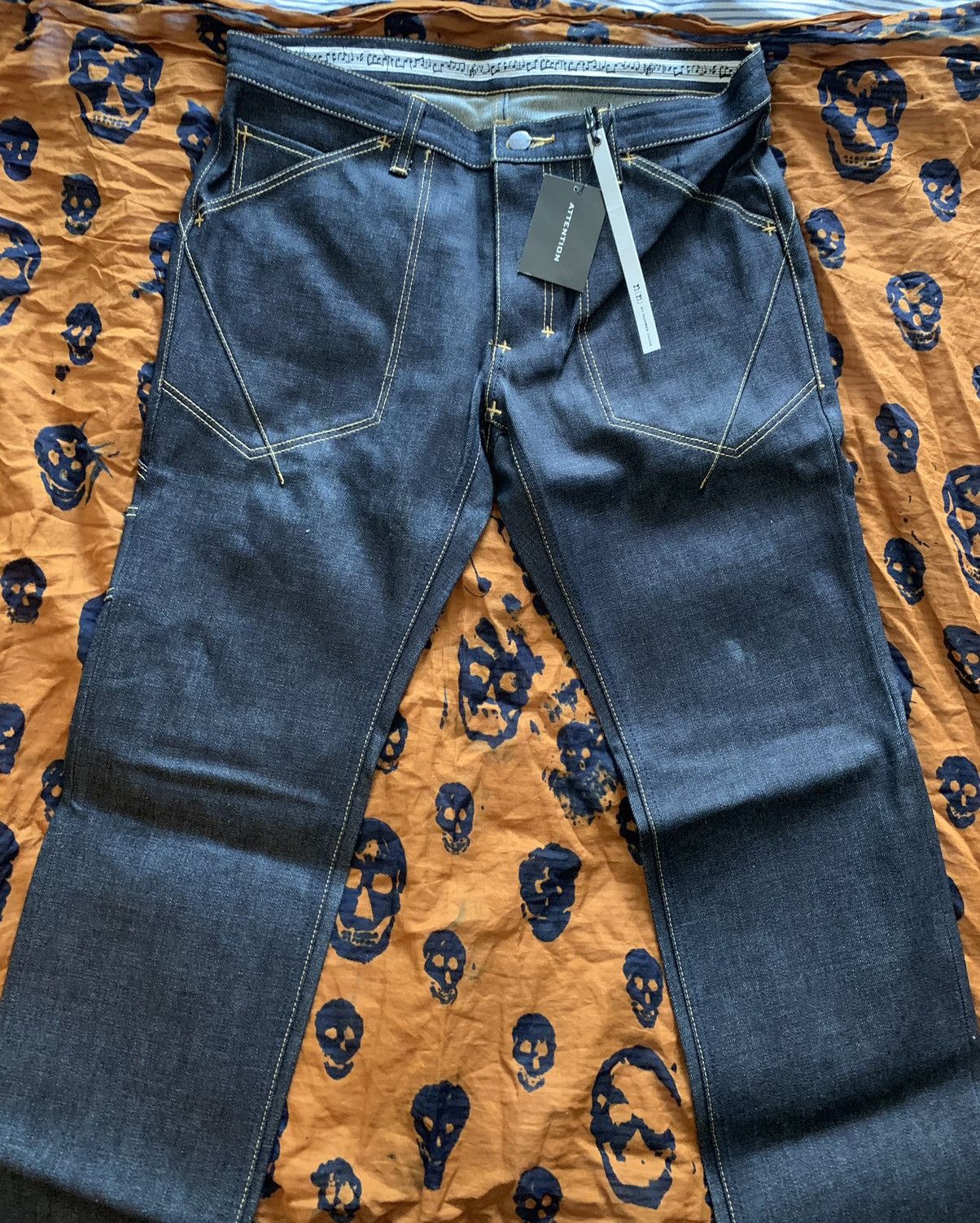 Number (N)ine Raw Denim Jeans Size US 31 - 1 Thumbnail