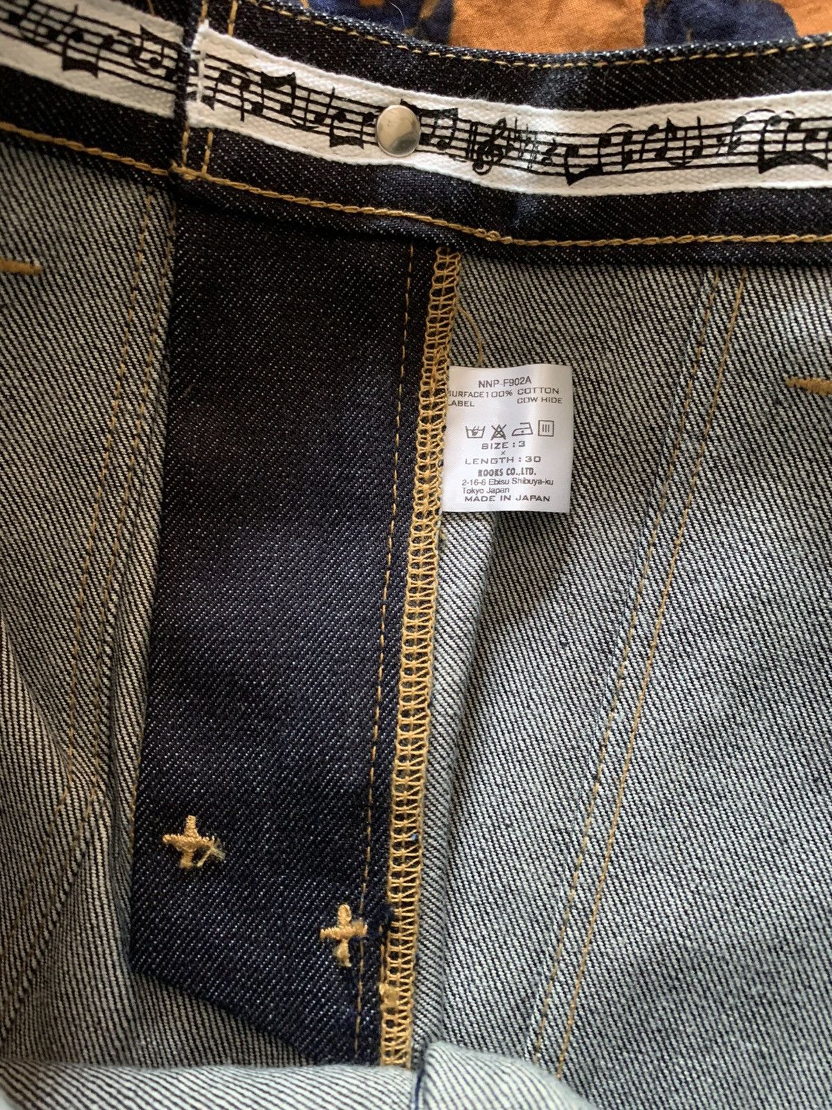 Number (N)ine Raw Denim Jeans Size US 31 - 5 Thumbnail