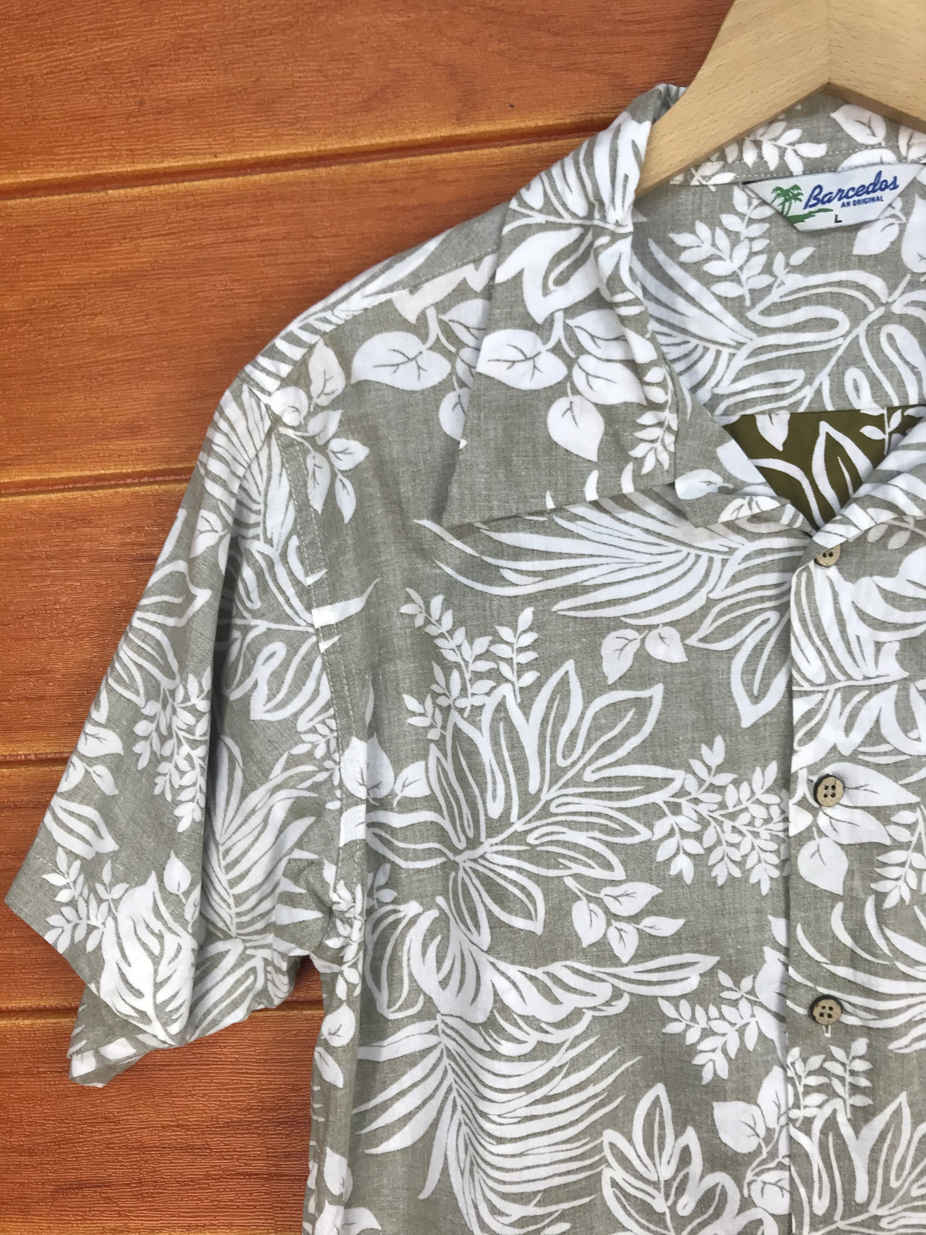 Japanese Brand Japanese Hawaiian Floral Reverse Print Shirt Size US M / EU 48-50 / 2 - 2 Thumbnail