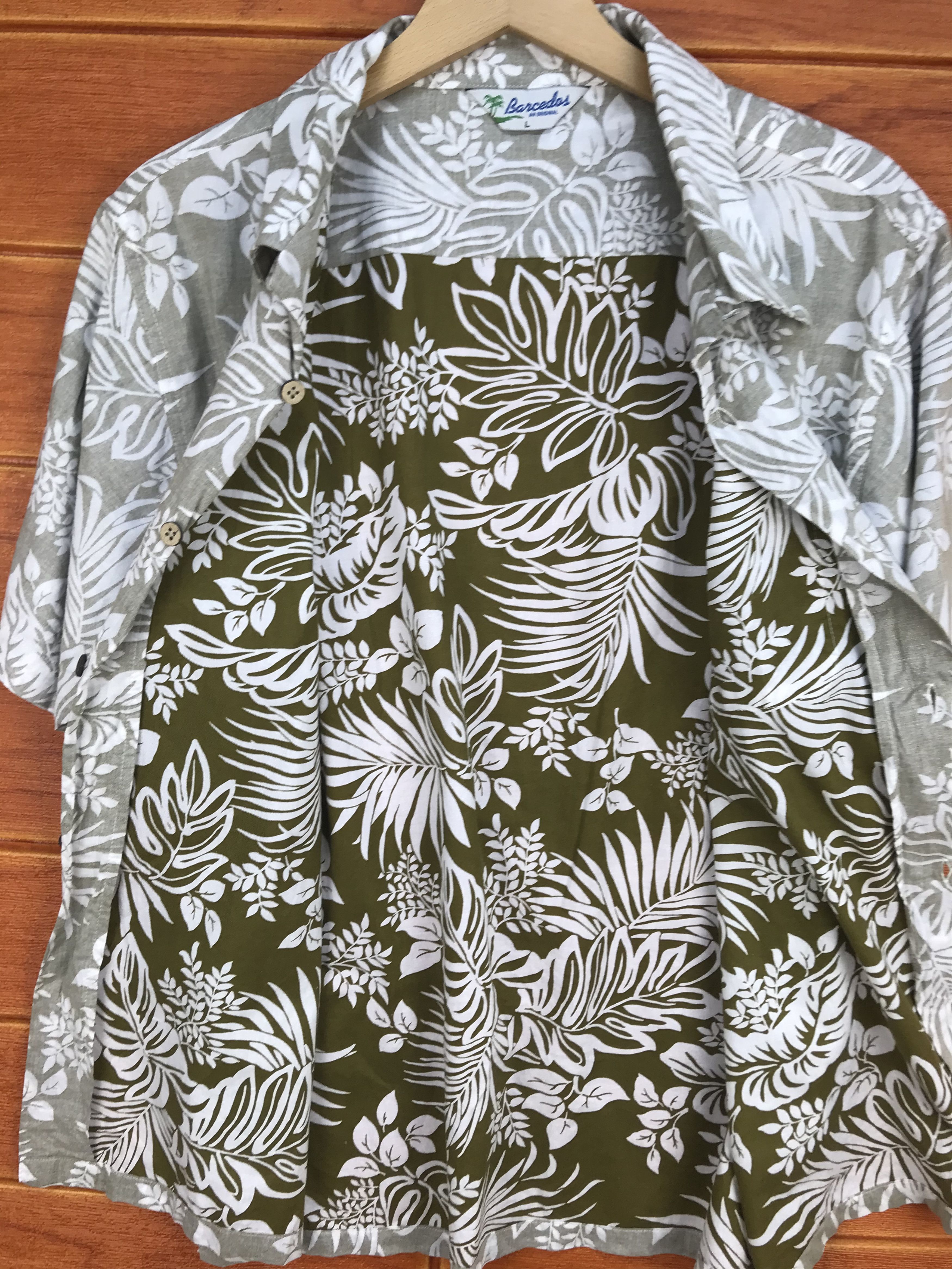 Japanese Brand Japanese Hawaiian Floral Reverse Print Shirt Size US M / EU 48-50 / 2 - 7 Thumbnail