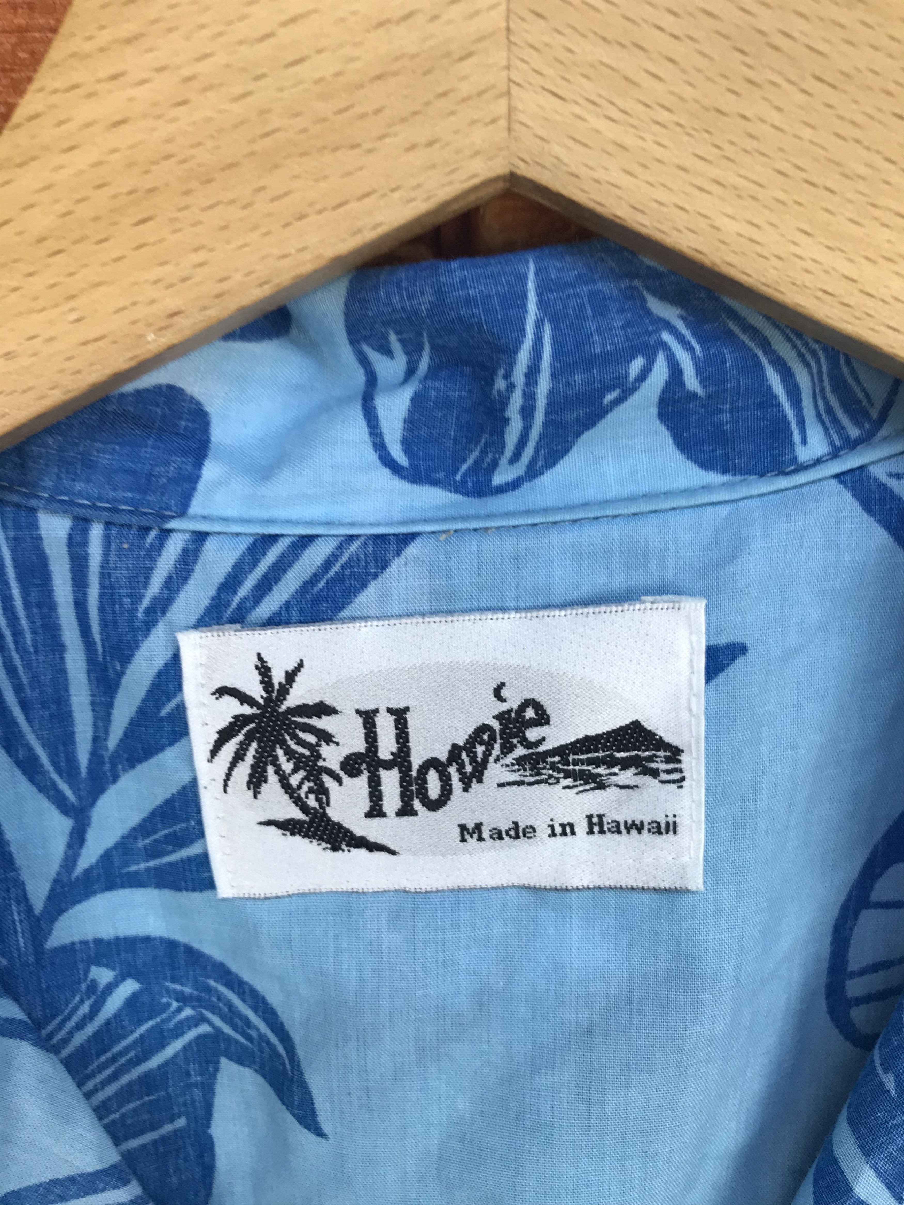 Vintage Vintage 60s 70s Hibiscus Reverse Print Hawaiian Shirt Size US L / EU 52-54 / 3 - 5 Thumbnail