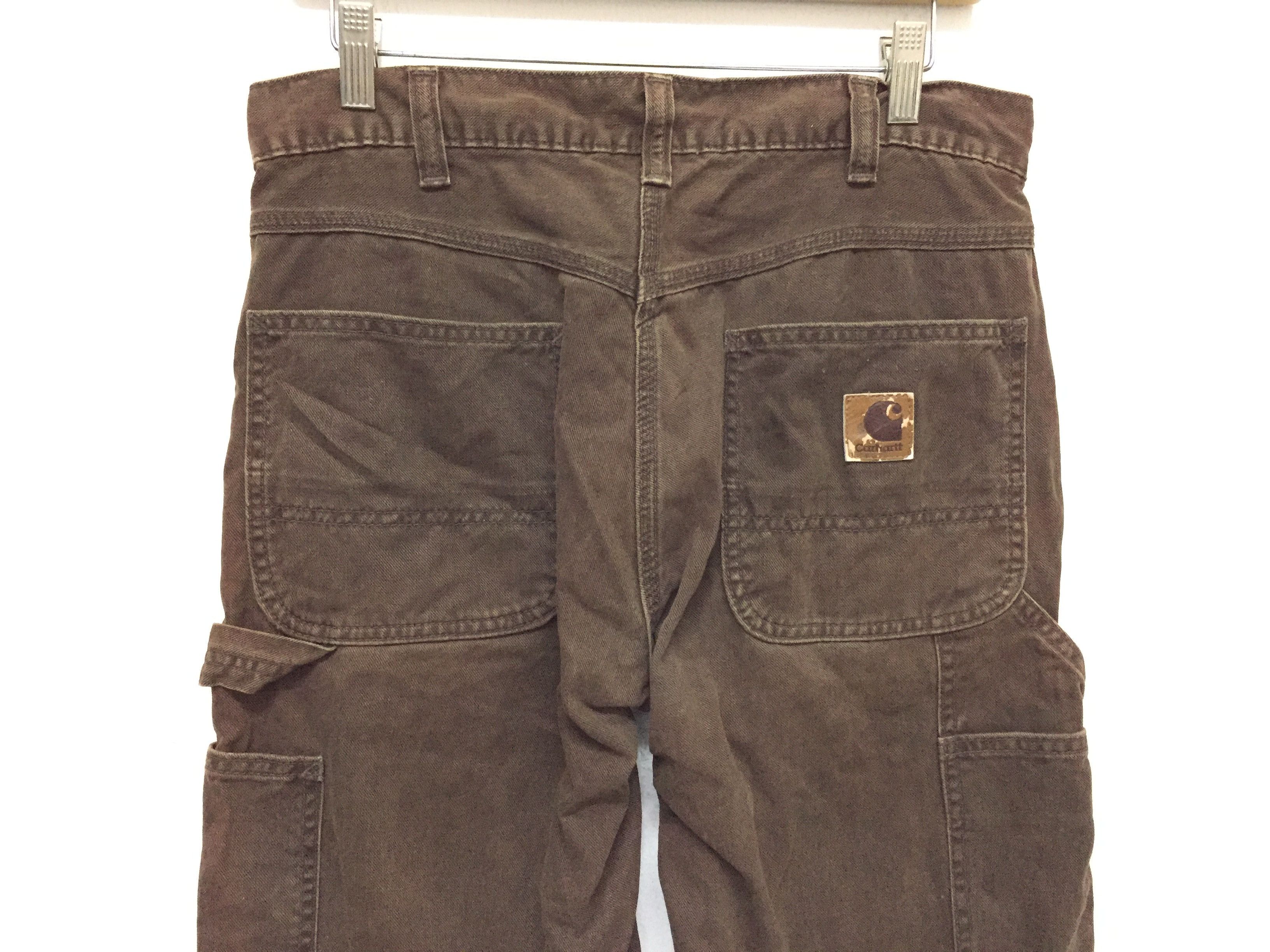 Carhartt Vtg Carhart carpenter pants Size US 30 / EU 46 - 2 Thumbnail