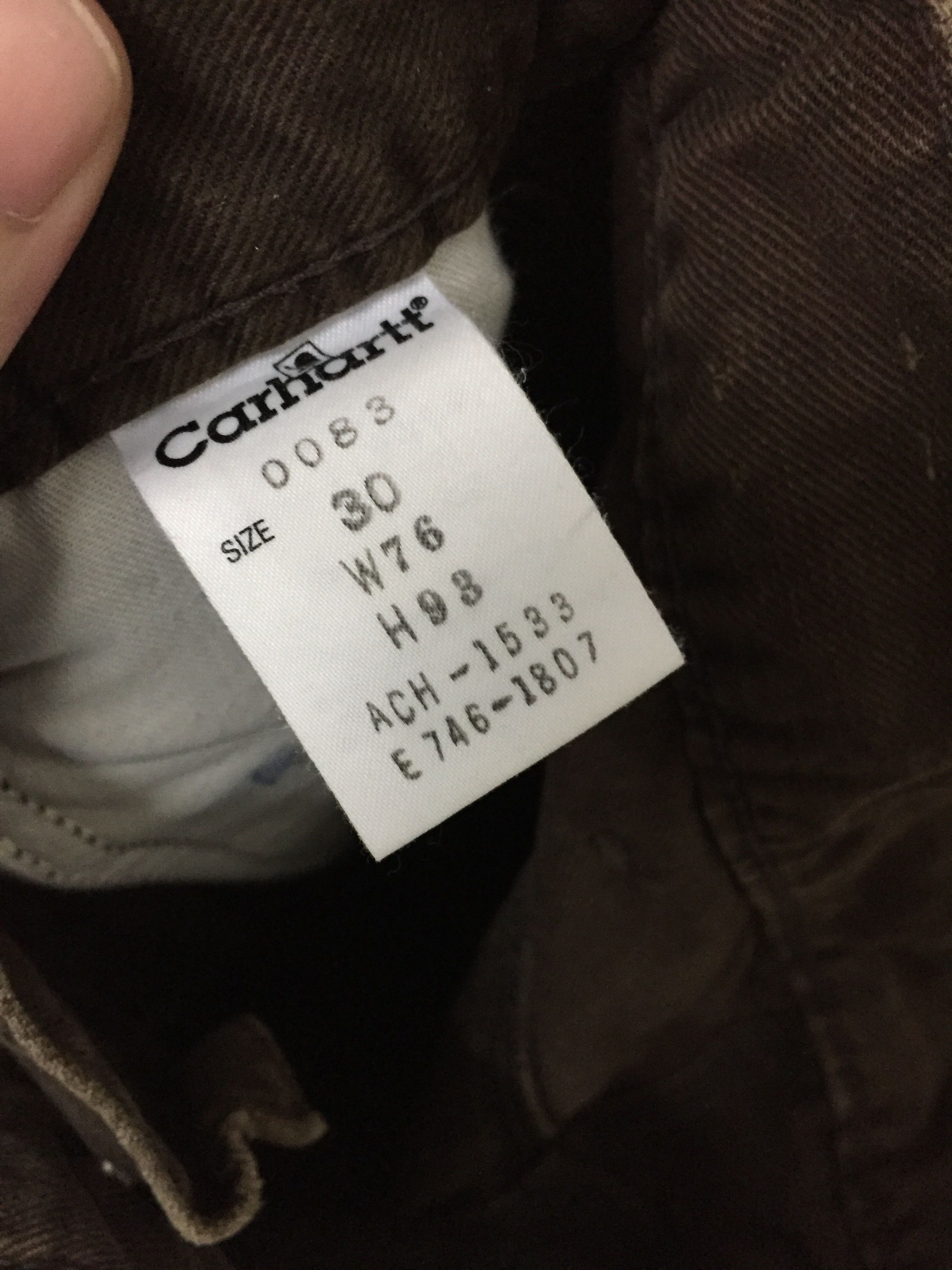Carhartt Vtg Carhart carpenter pants Size US 30 / EU 46 - 7 Thumbnail