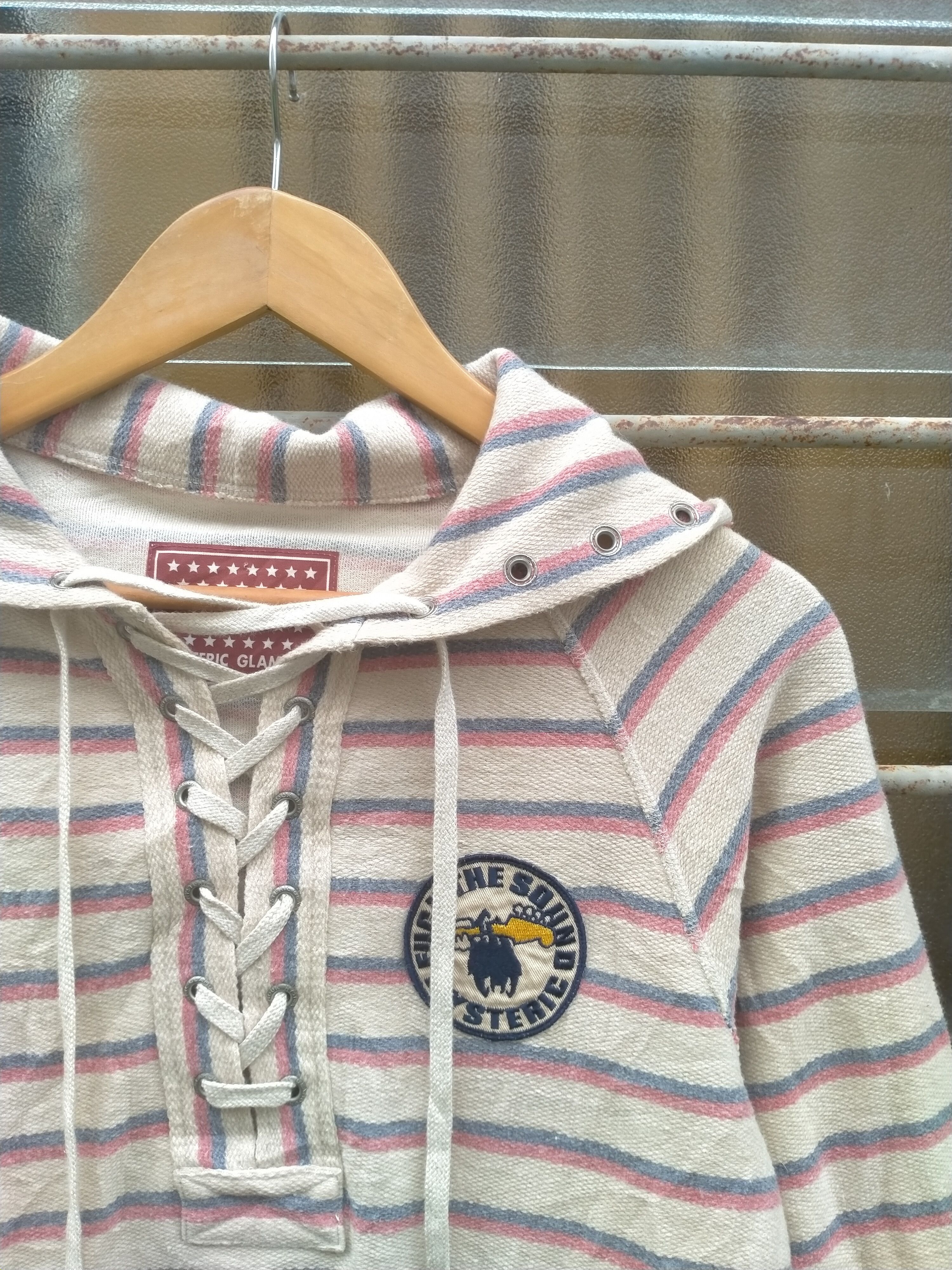 Hysteric Glamour Hysteric Glamour Hoodies Pullover Stripe Size US M / EU 48-50 / 2 - 5 Thumbnail