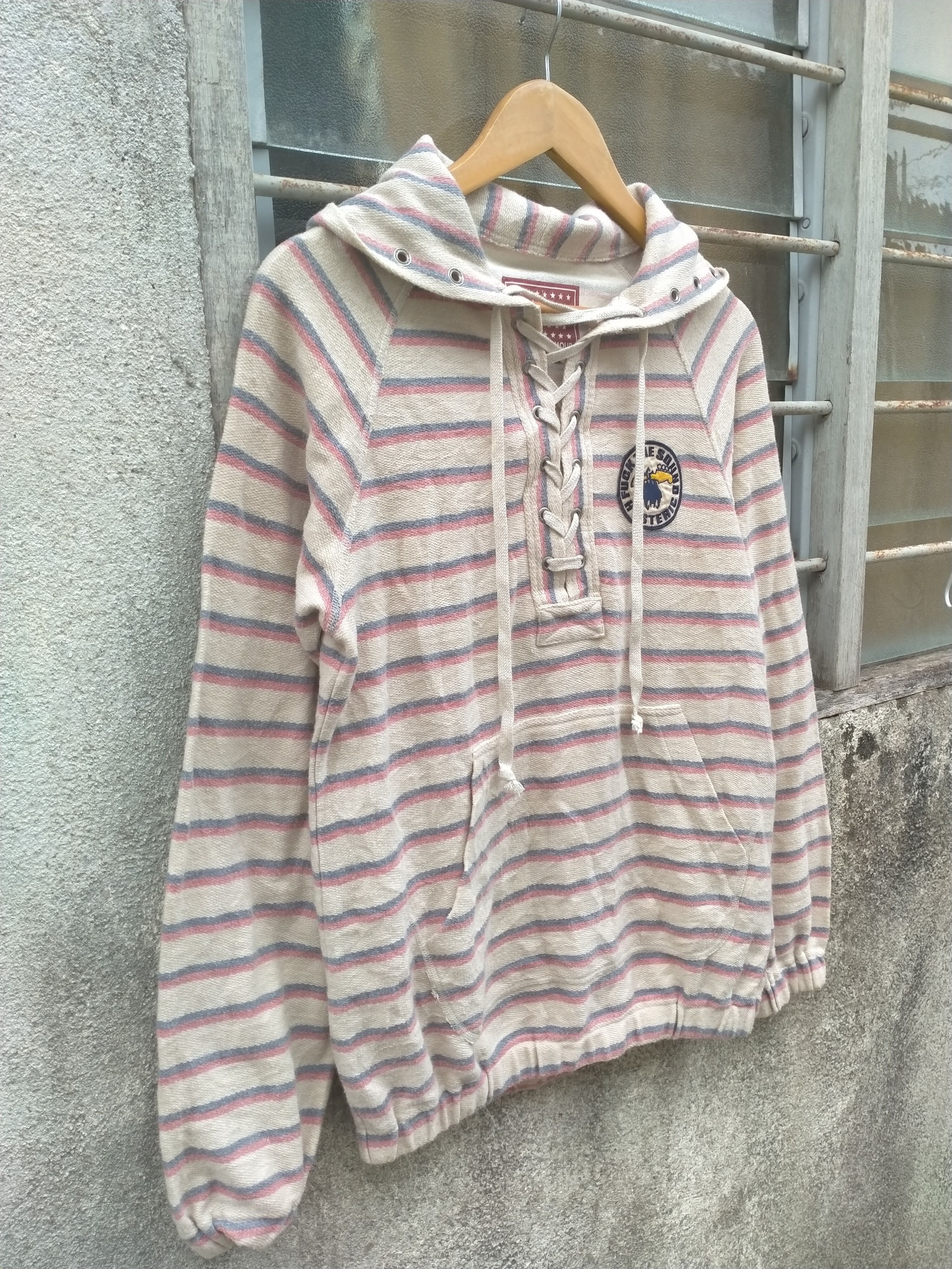Hysteric Glamour Hysteric Glamour Hoodies Pullover Stripe Size US M / EU 48-50 / 2 - 4 Thumbnail