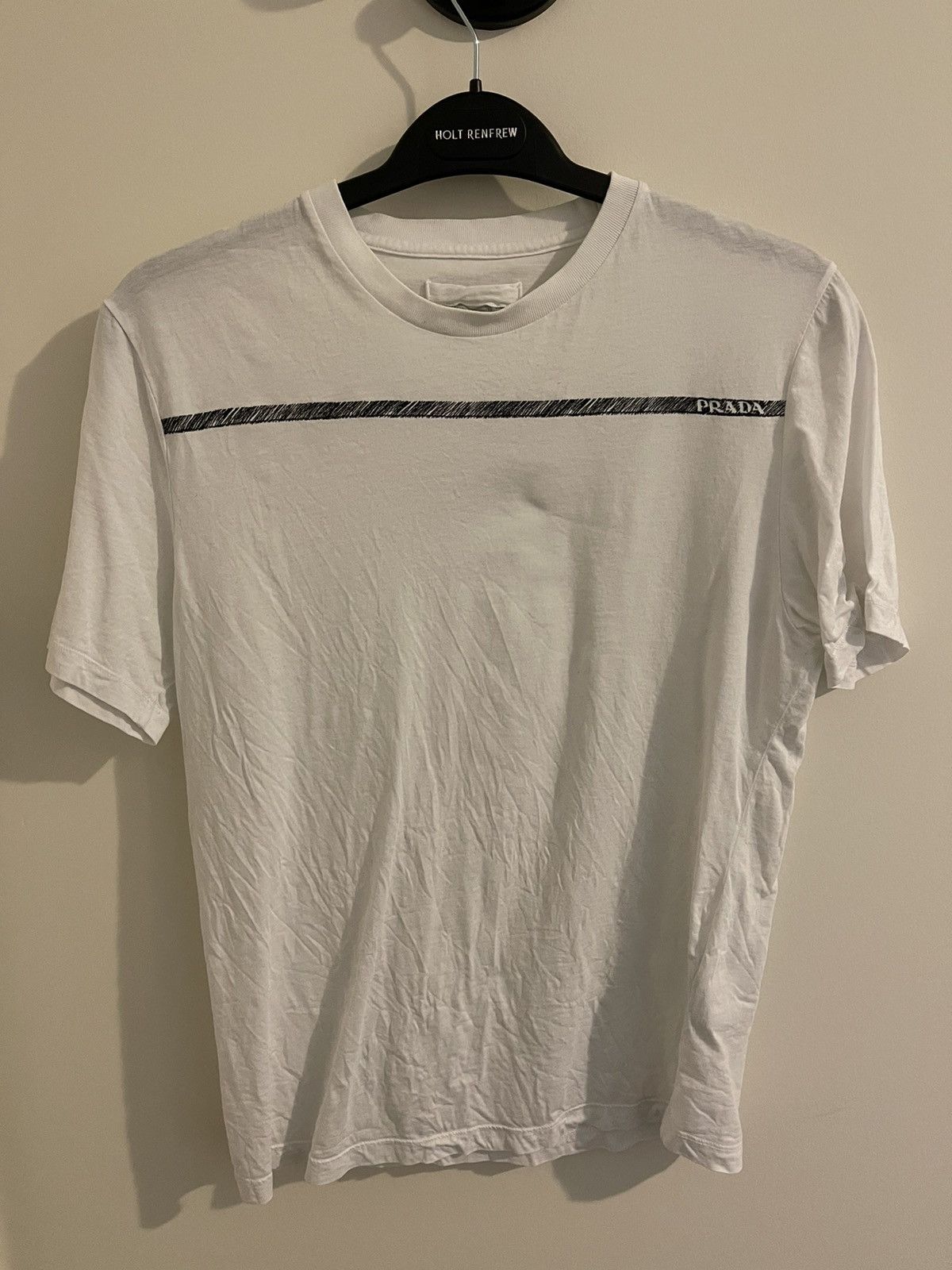 Prada Prada black stripe shirt Size US M / EU 48-50 / 2 - 1 Thumbnail