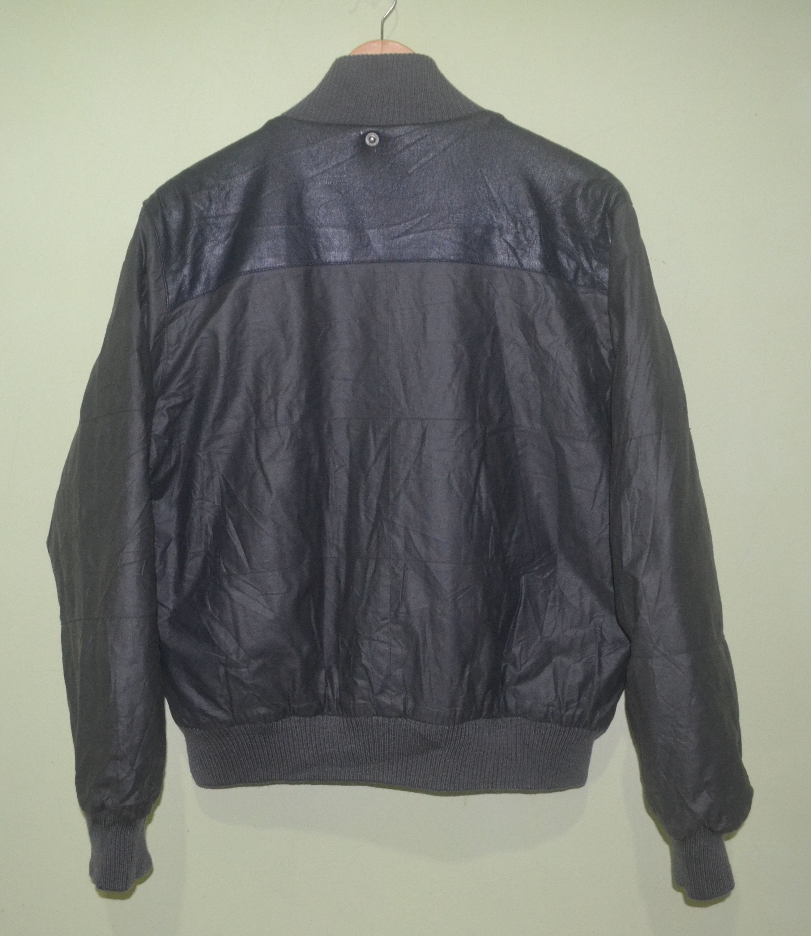 Armani Exchange ARMANY EXCHANGE LEATHER JACKET RARE Size US M / EU 48-50 / 2 - 3 Thumbnail