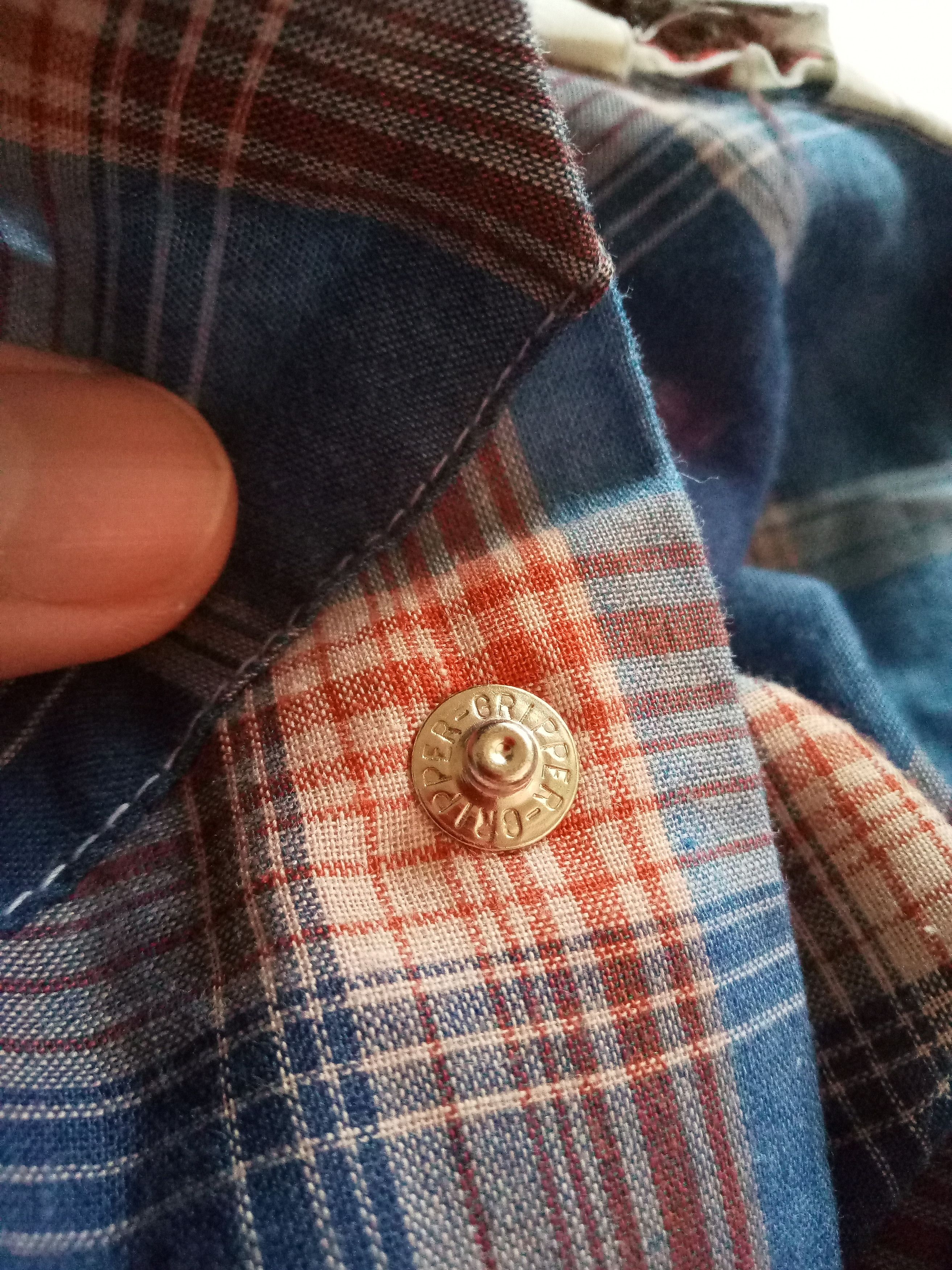 Vintage vintage levis 70s western cowboy white pearls buttons usa Size US M / EU 48-50 / 2 - 8 Thumbnail