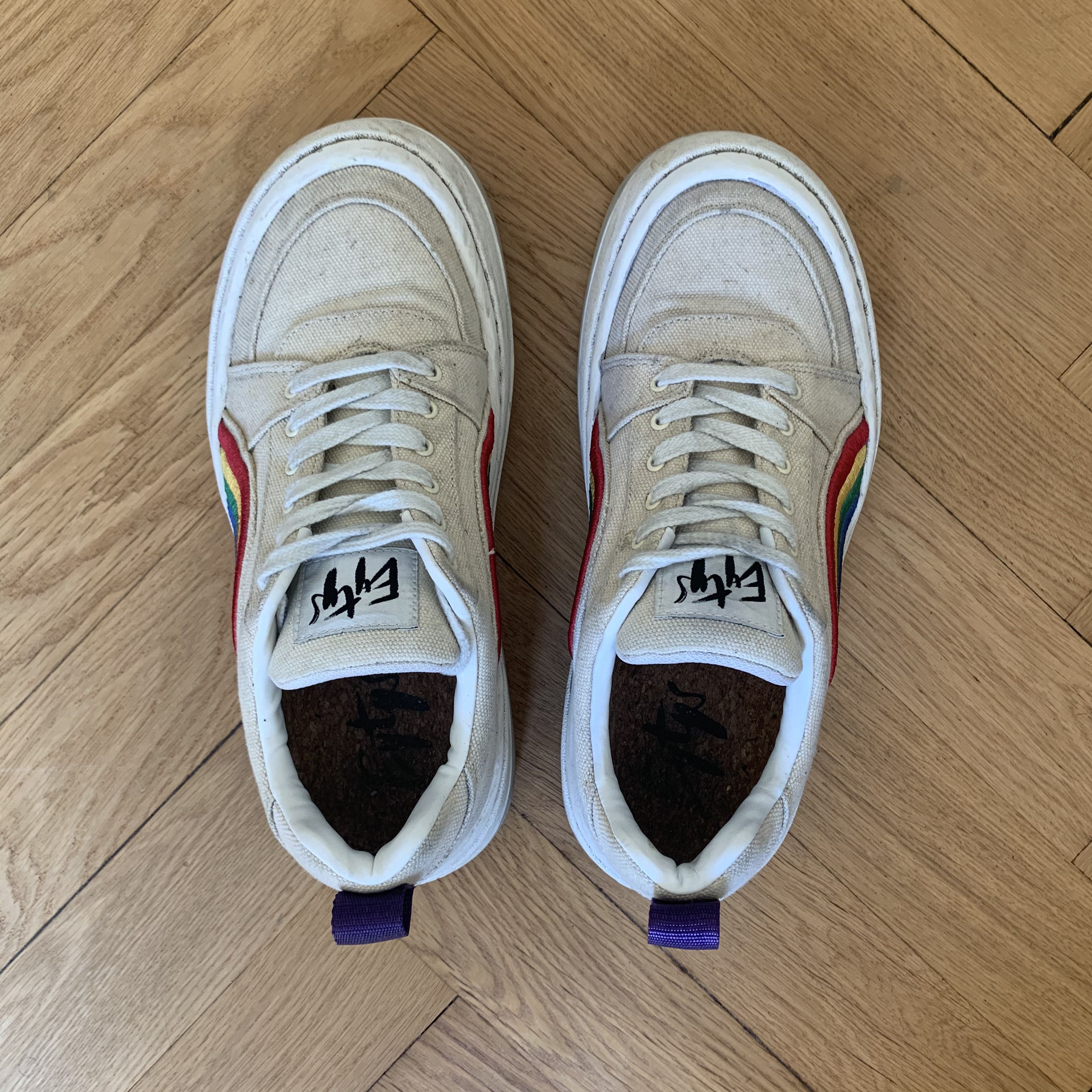 eytys sonic canvas white