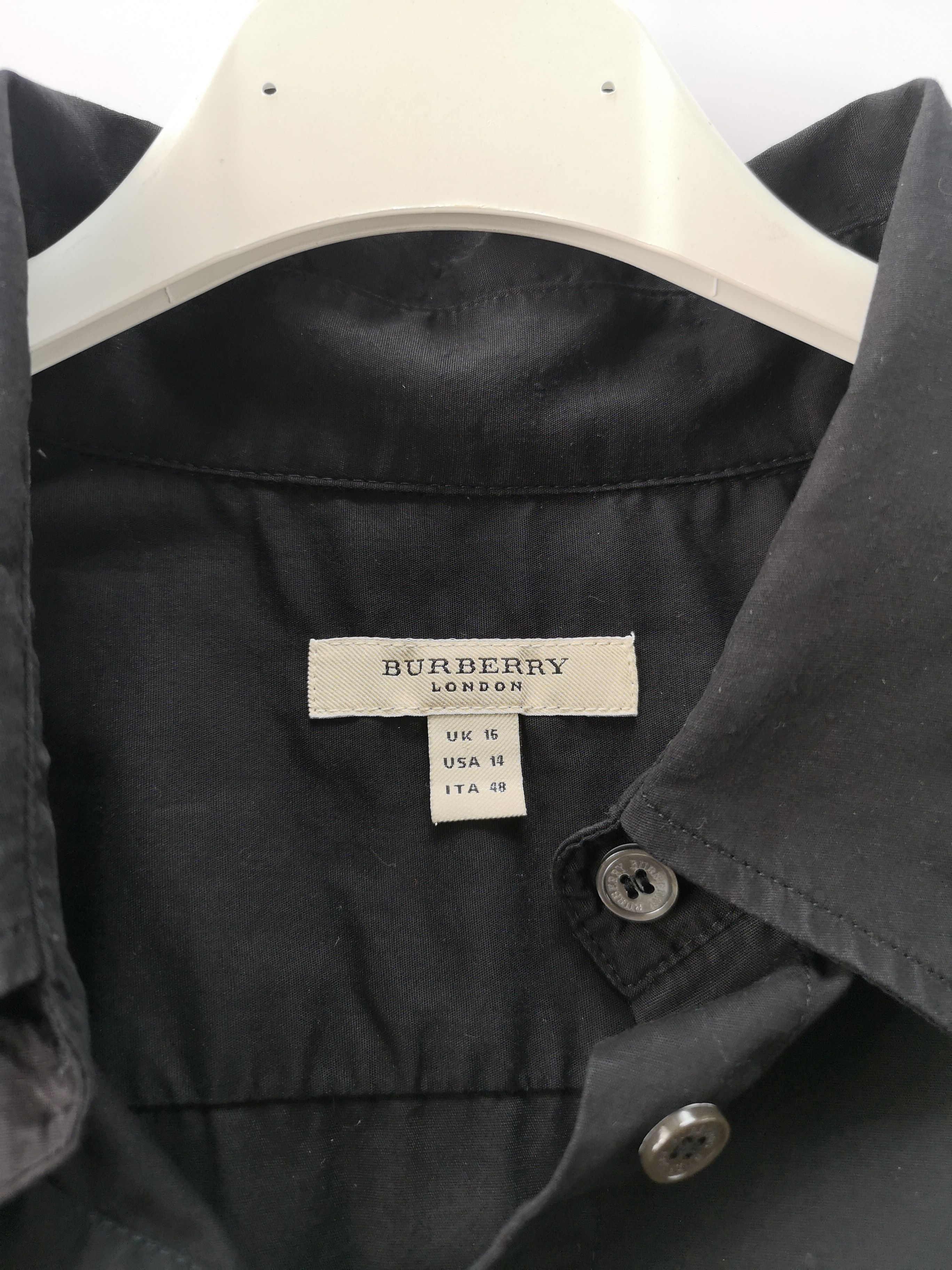 Burberry Burberry London Black Shirt Size US M / EU 48-50 / 2 - 4 Thumbnail