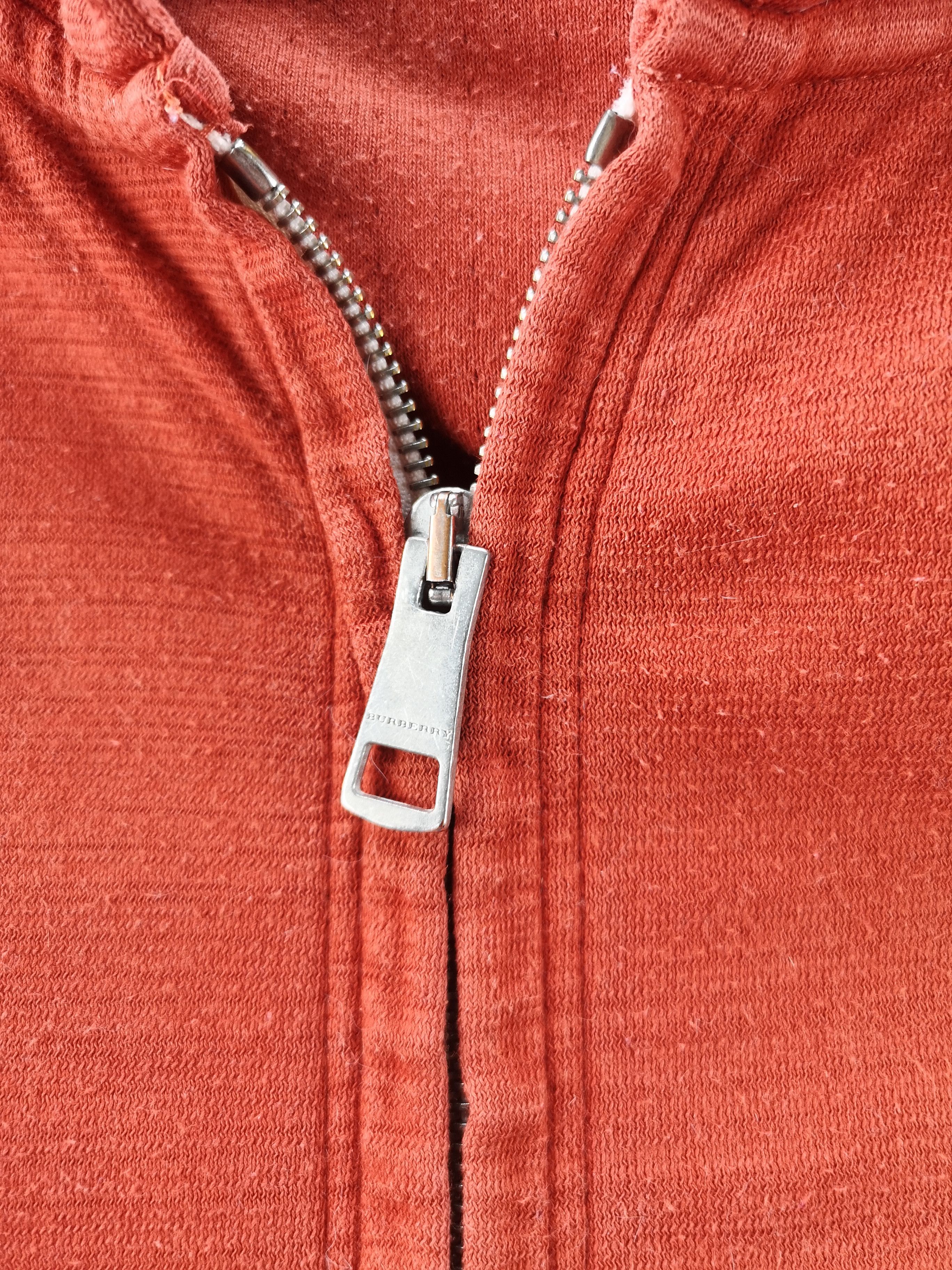Burberry Burberry Hoodie Zip Orange Size US S / EU 44-46 / 1 - 6 Thumbnail