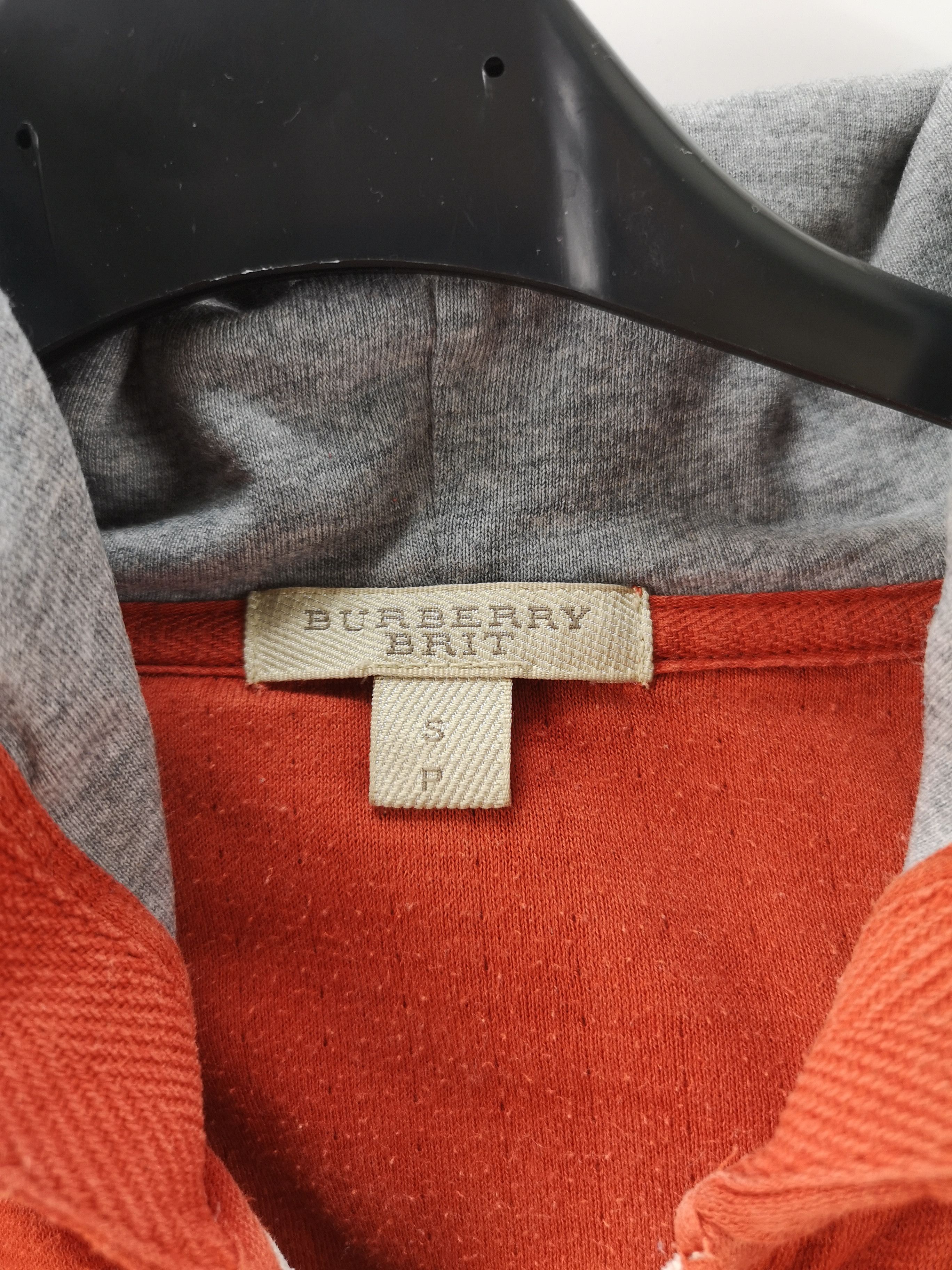 Burberry Burberry Hoodie Zip Orange Size US S / EU 44-46 / 1 - 4 Thumbnail