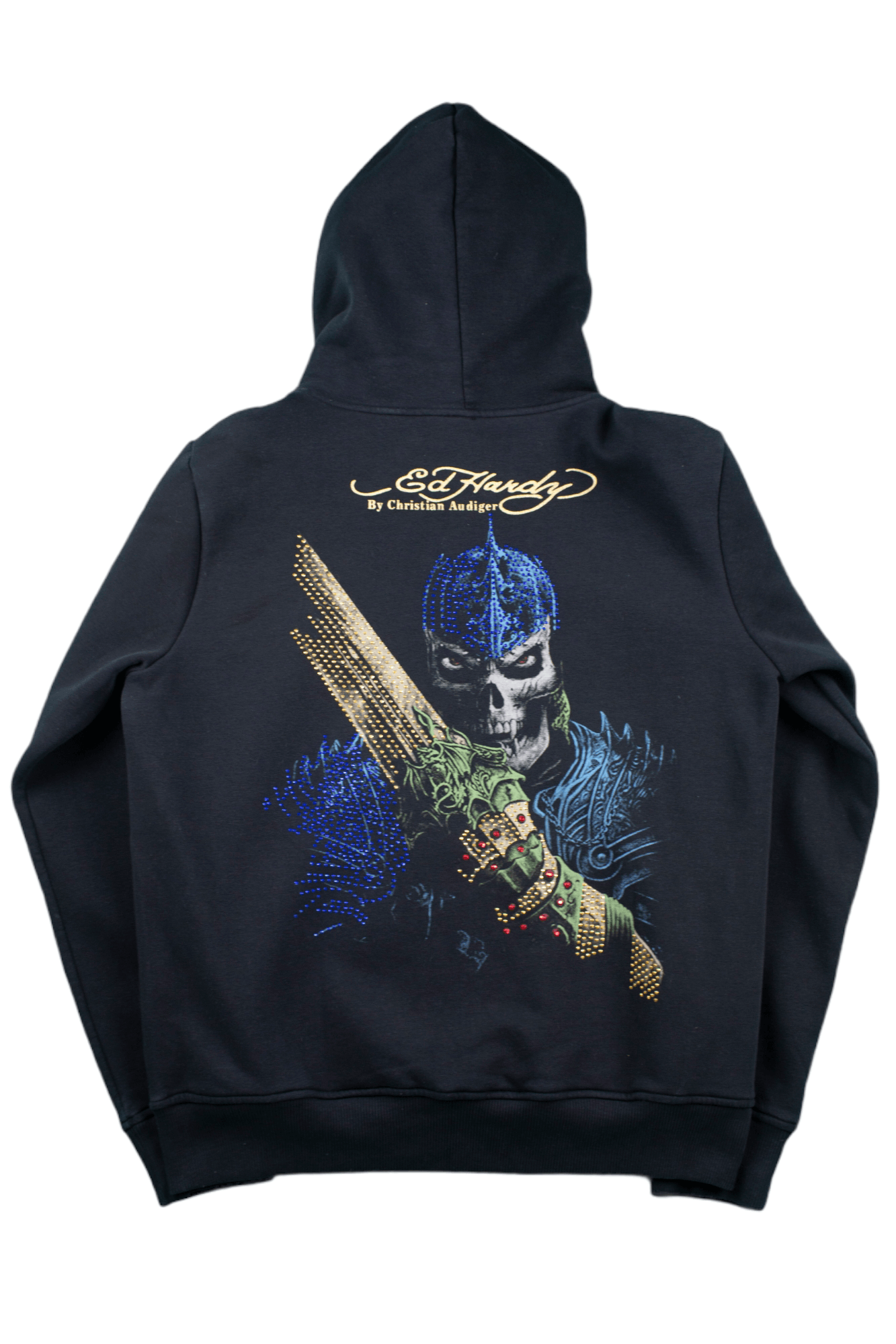 Christian Audigier Ed Hardy Zip Hoodie drip Size US XL / EU 56 / 4 - 3 Thumbnail