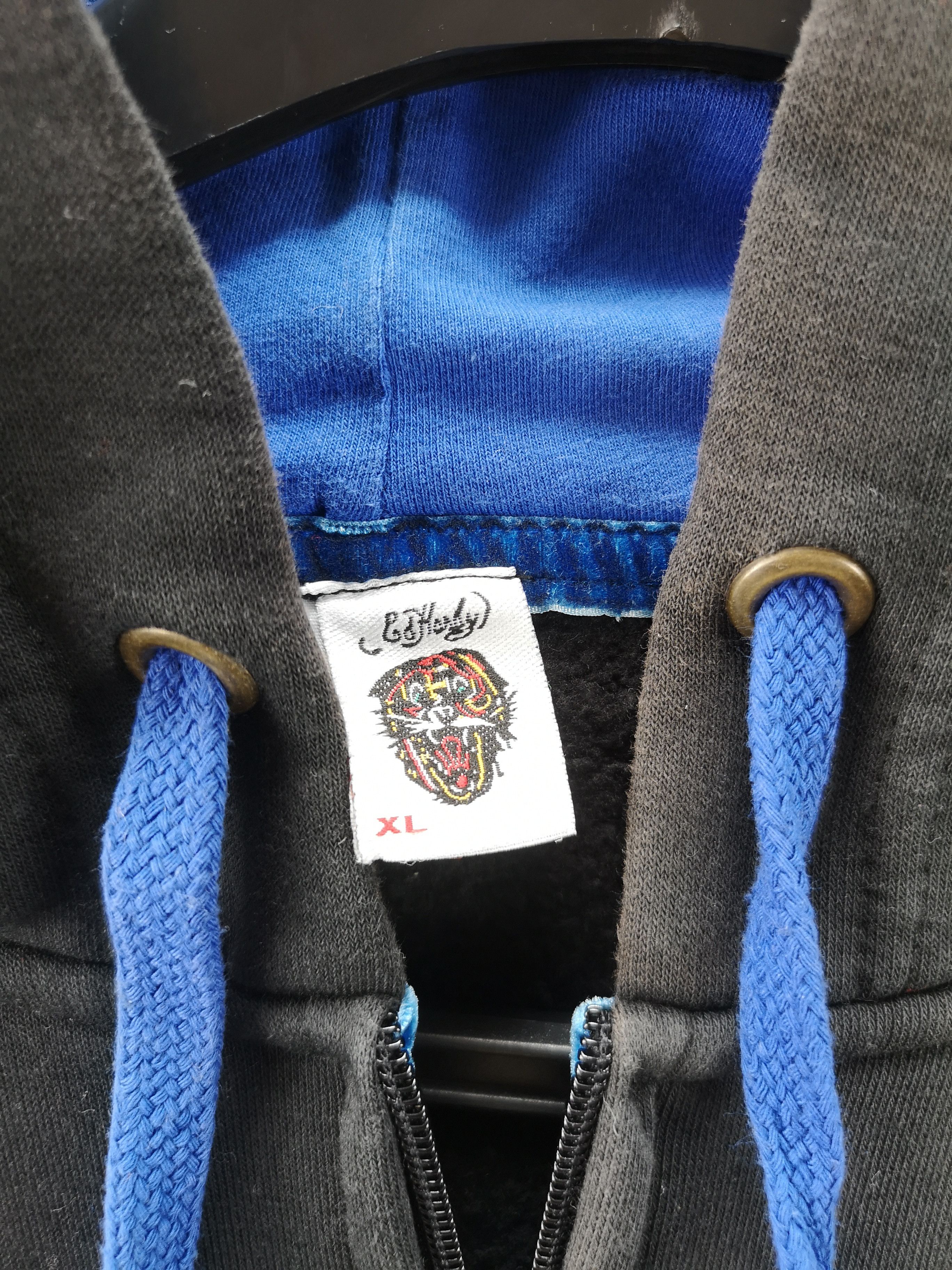 Christian Audigier Ed Hardy Zip Hoodie drip Size US XL / EU 56 / 4 - 6 Thumbnail