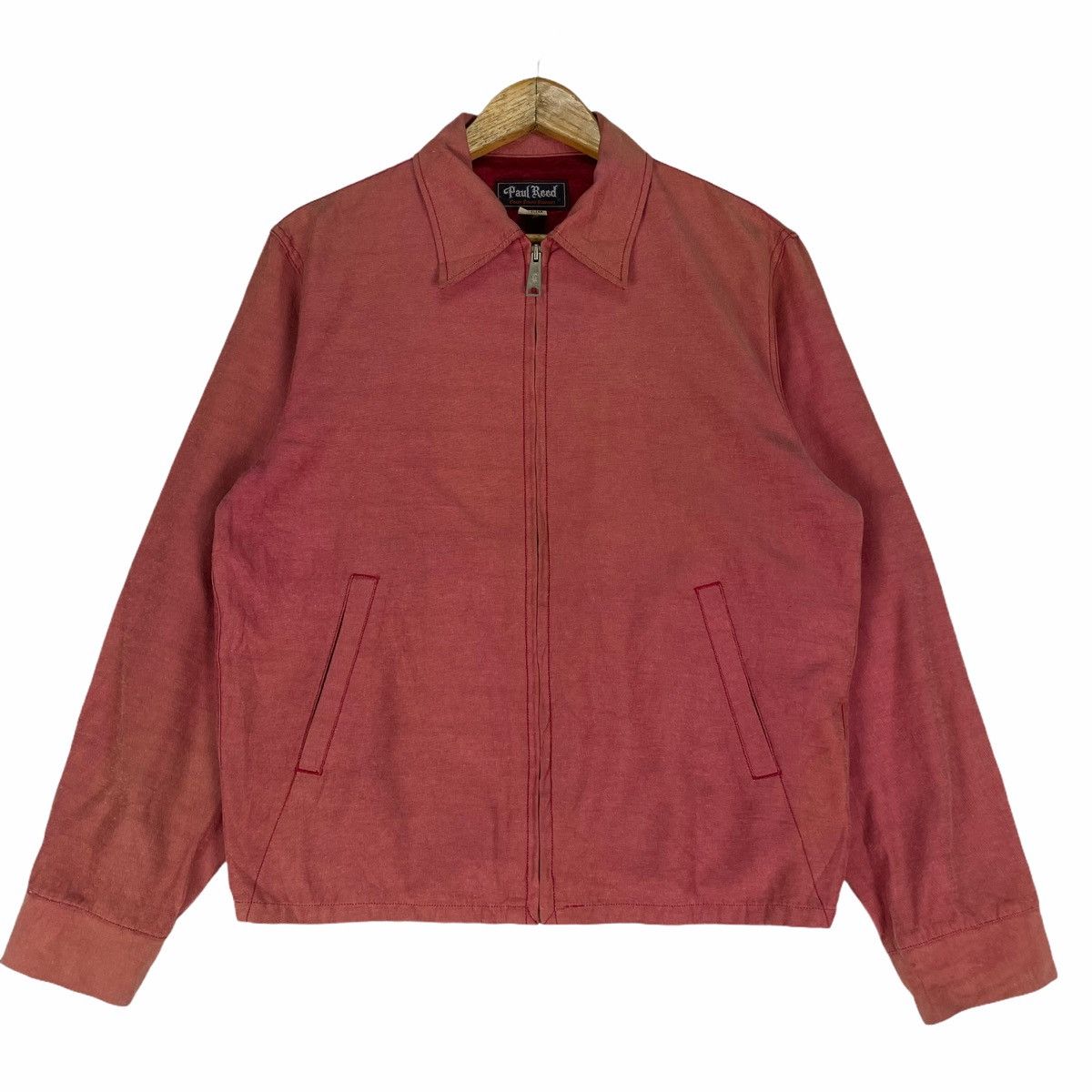 Buzz Rickson's 🌟PAUL REED Buzz Rickson Crazy Strippe Graphic Zipper Jacket Size US M / EU 48-50 / 2 - 2 Thumbnail