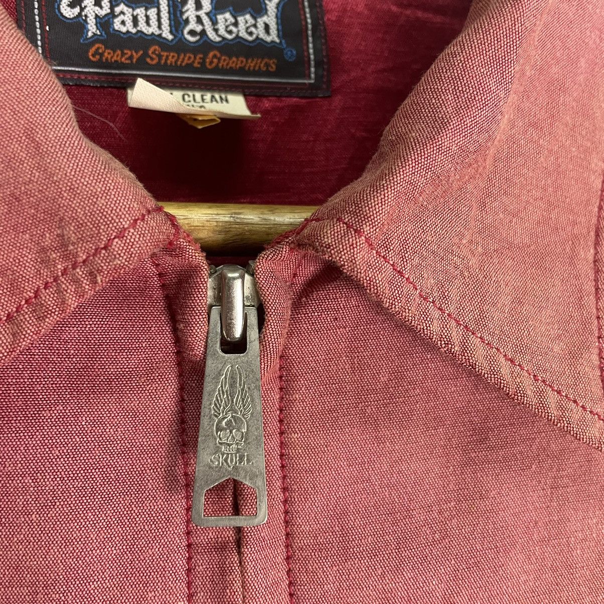 Buzz Rickson's 🌟PAUL REED Buzz Rickson Crazy Strippe Graphic Zipper Jacket Size US M / EU 48-50 / 2 - 9 Thumbnail