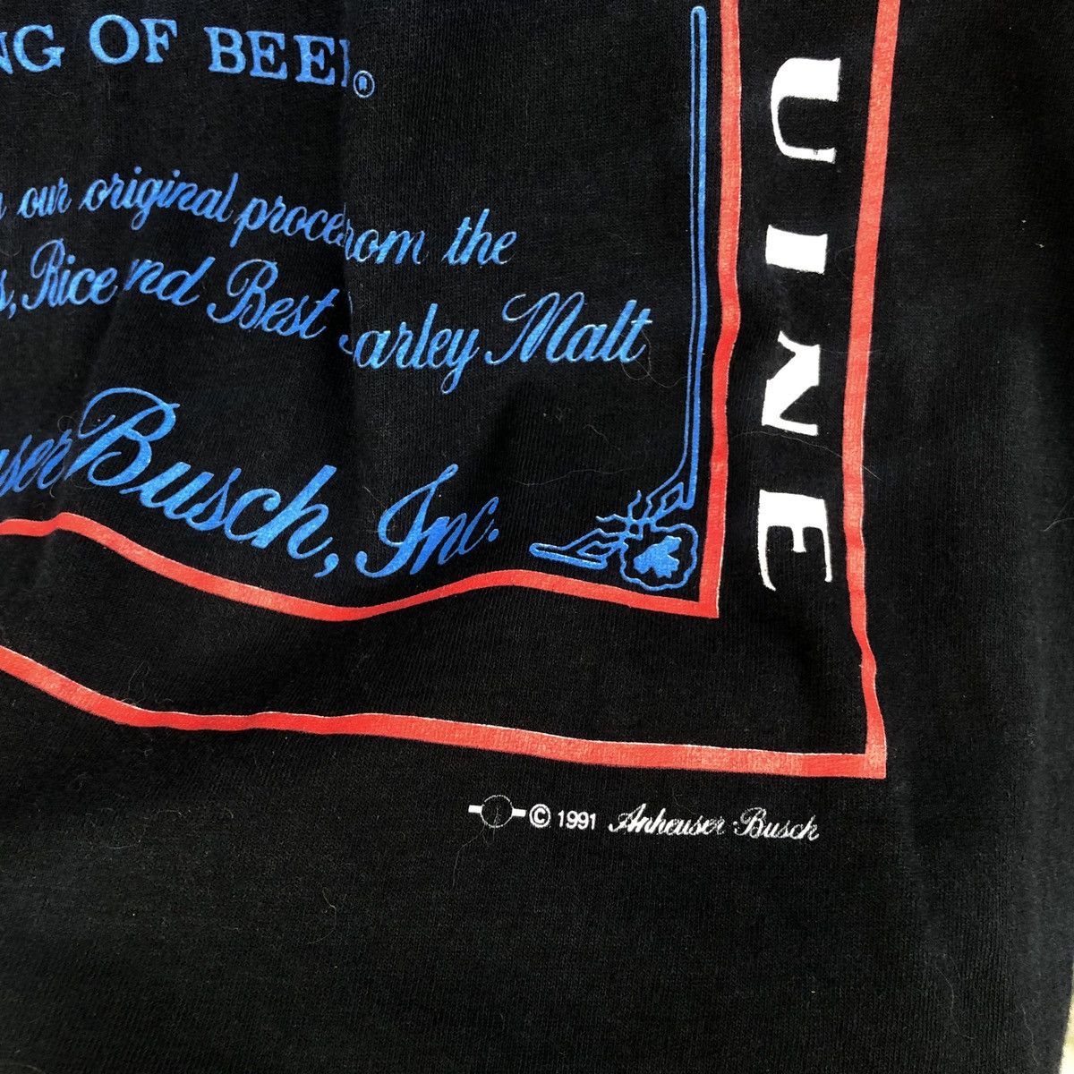 Budweiser × Vintage Rare vintage budweiser tee Size US L / EU 52-54 / 3 - 3 Thumbnail