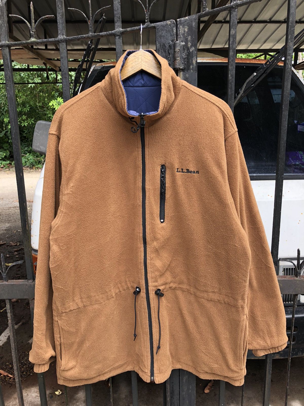 L.L. Bean Vintage L.L. Bean Reversible Fleece Jacket | Grailed